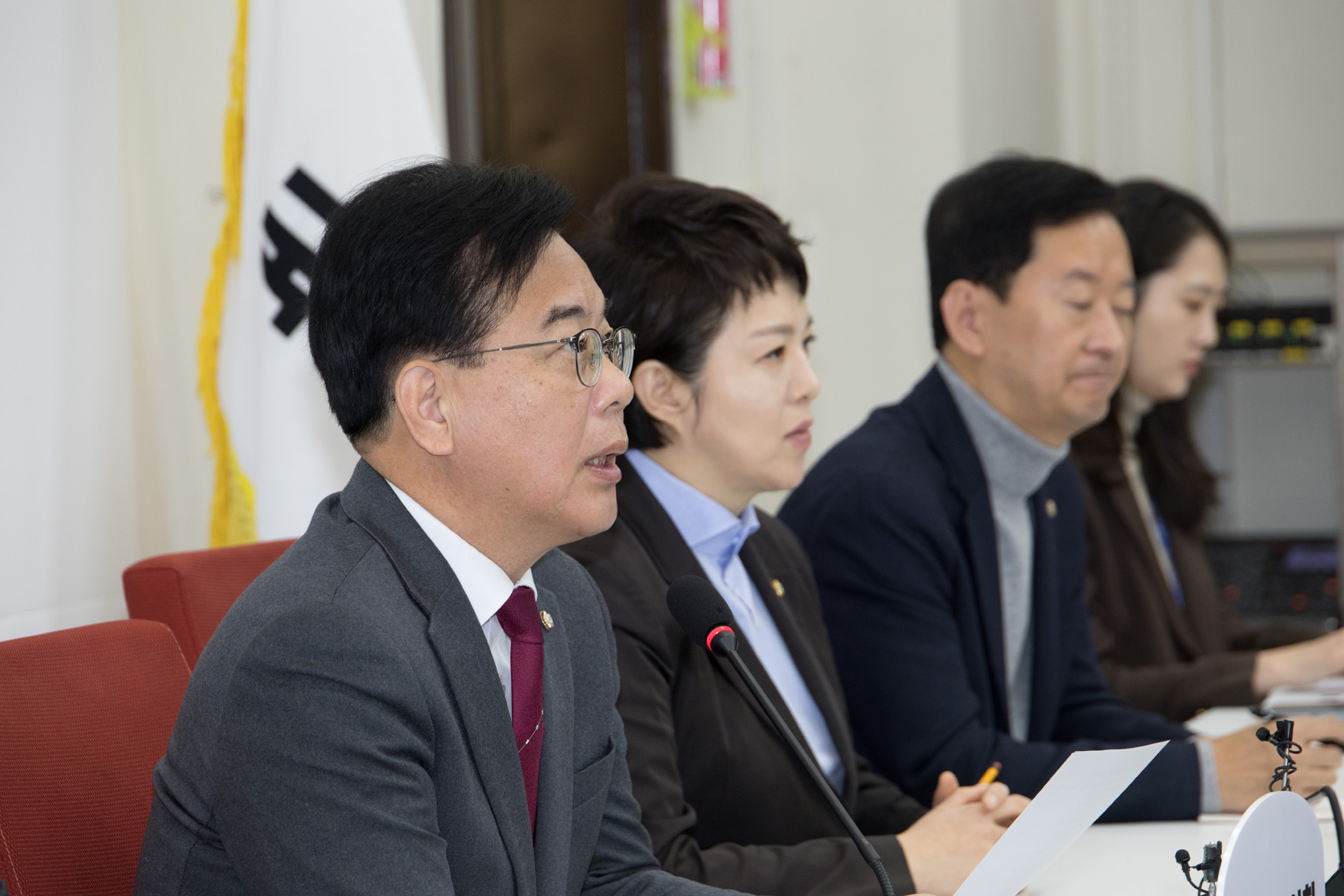 정치;정당;국민이힘;원내대표;기자간담회