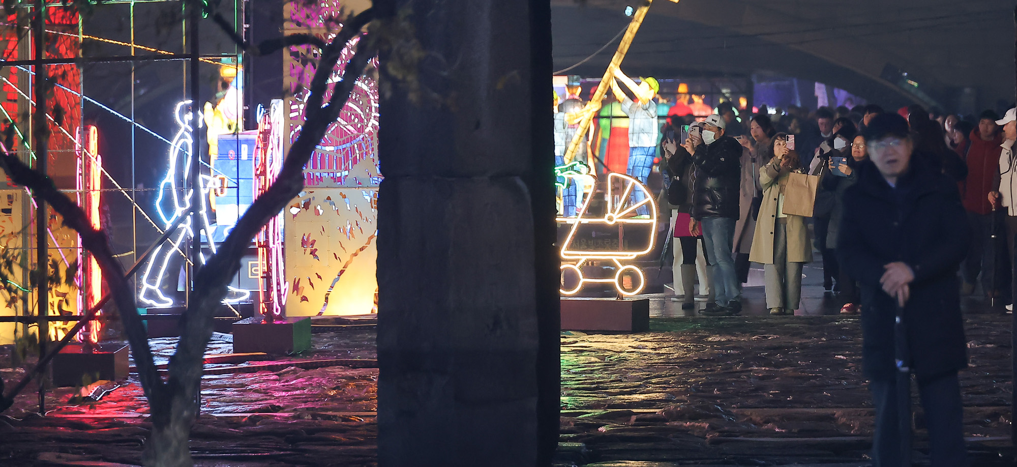 서울빛초롱축제;서울;윈터;페스타;청계천;미디어파사드