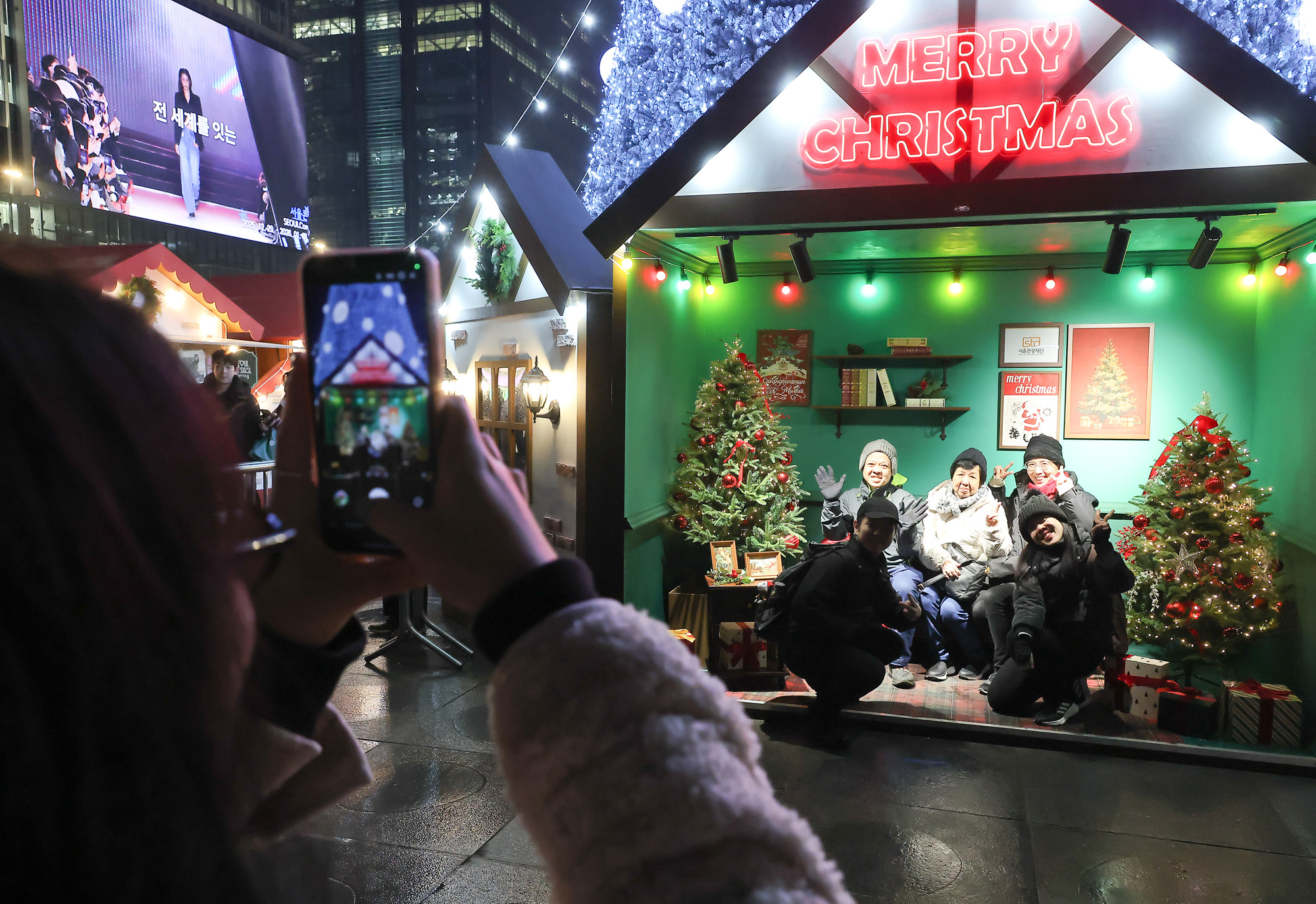 서울빛초롱축제;서울;윈터;페스타;청계천;미디어파사드