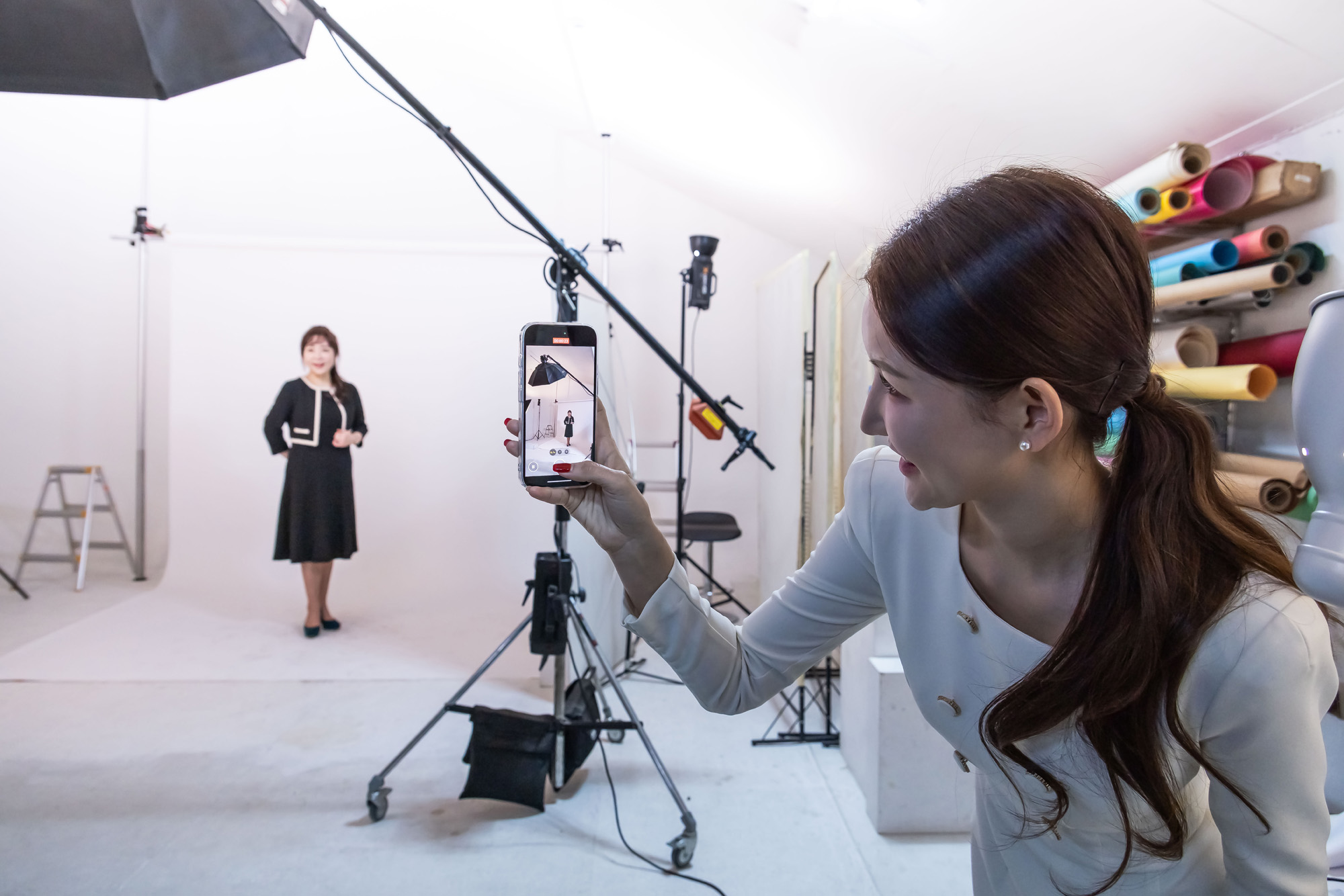 우먼센스;케이퀸;K-QUEEN;케이퀸프로필촬영현장스케치