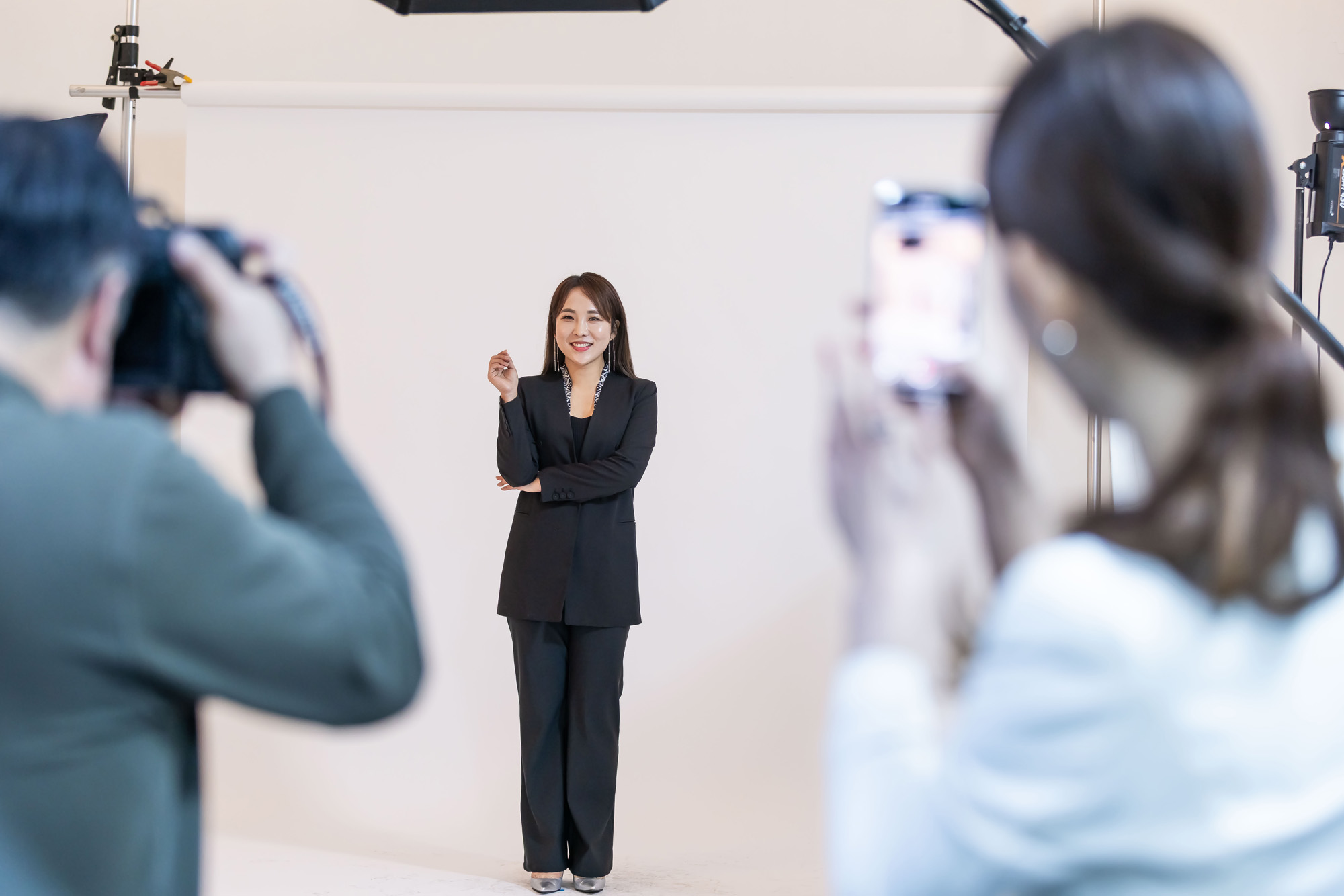 우먼센스;케이퀸;K-QUEEN;케이퀸프로필촬영현장스케치