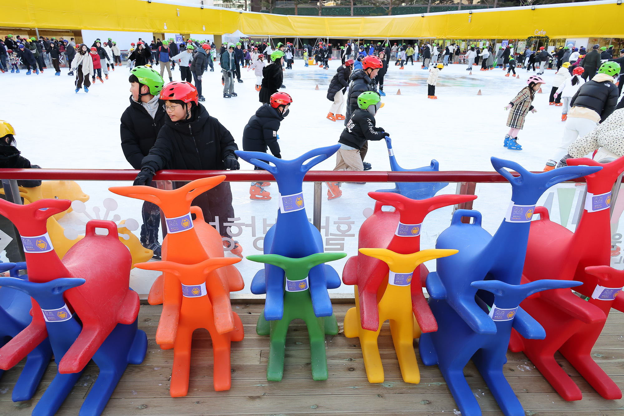 서울광장;스케이트장;스케이트