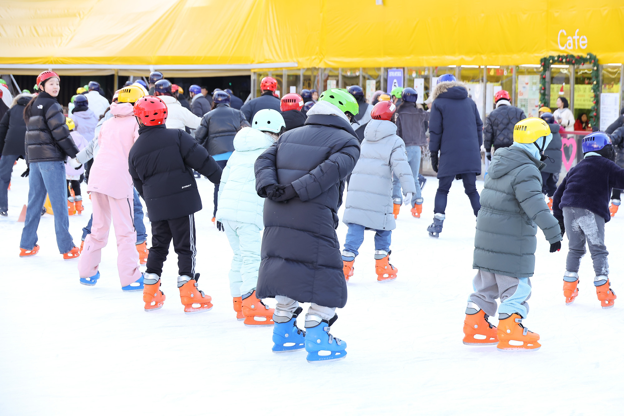 서울광장;스케이트장;스케이트