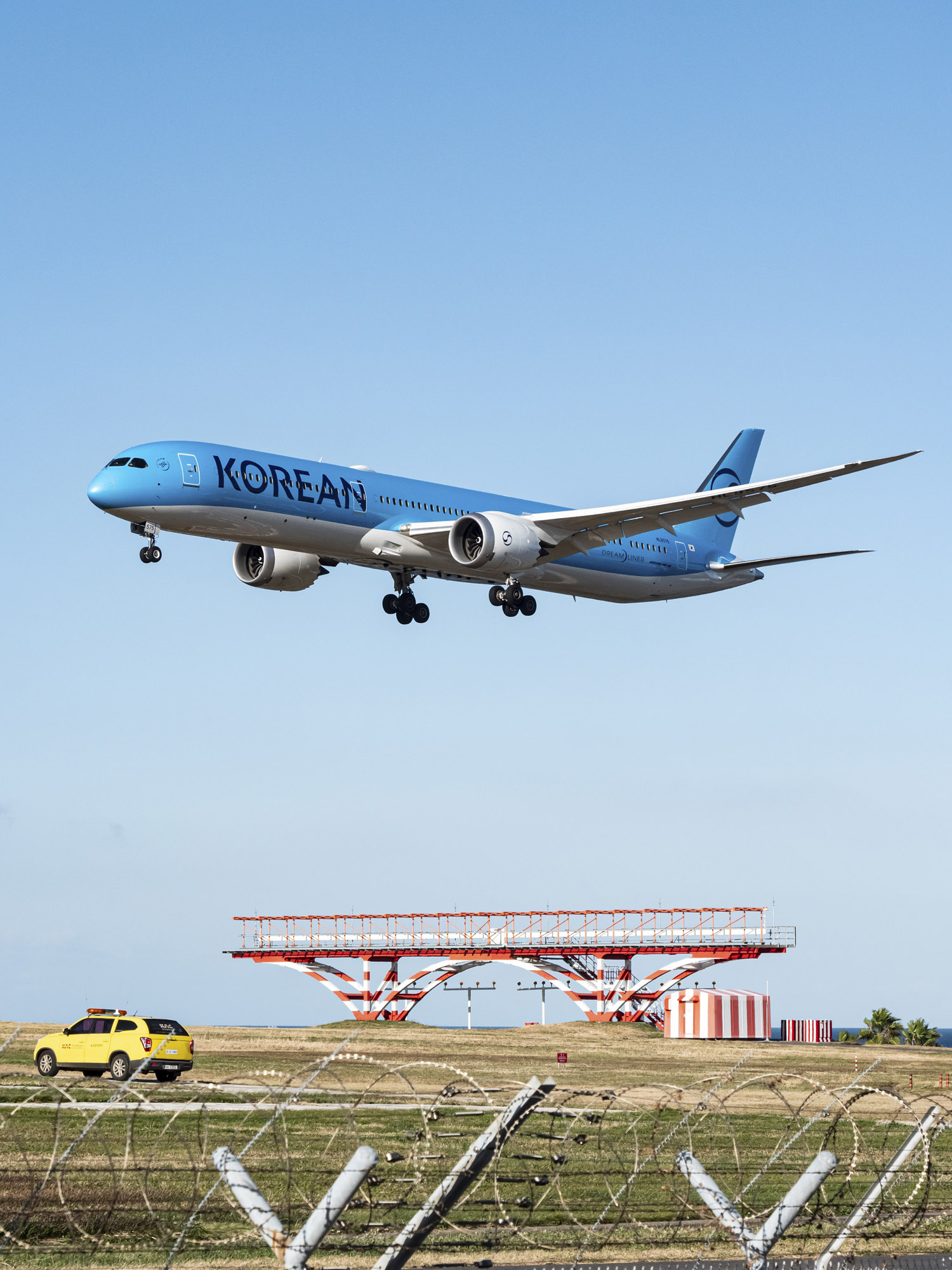 대한항공;신도장;제주국제공항;여객기;항공기