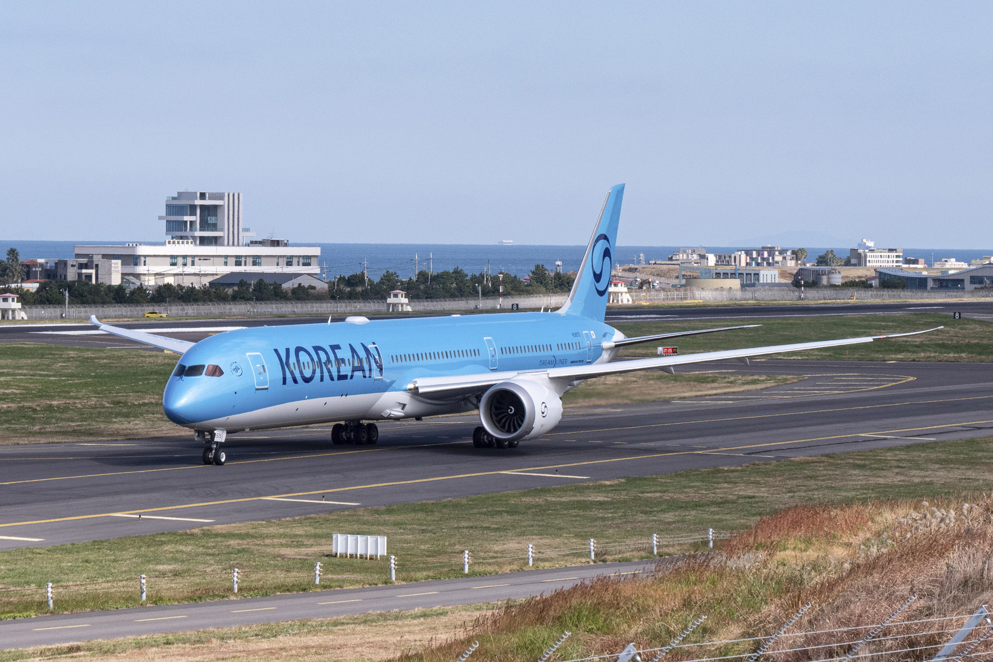 대한항공;신도장;제주국제공항;여객기;항공기
