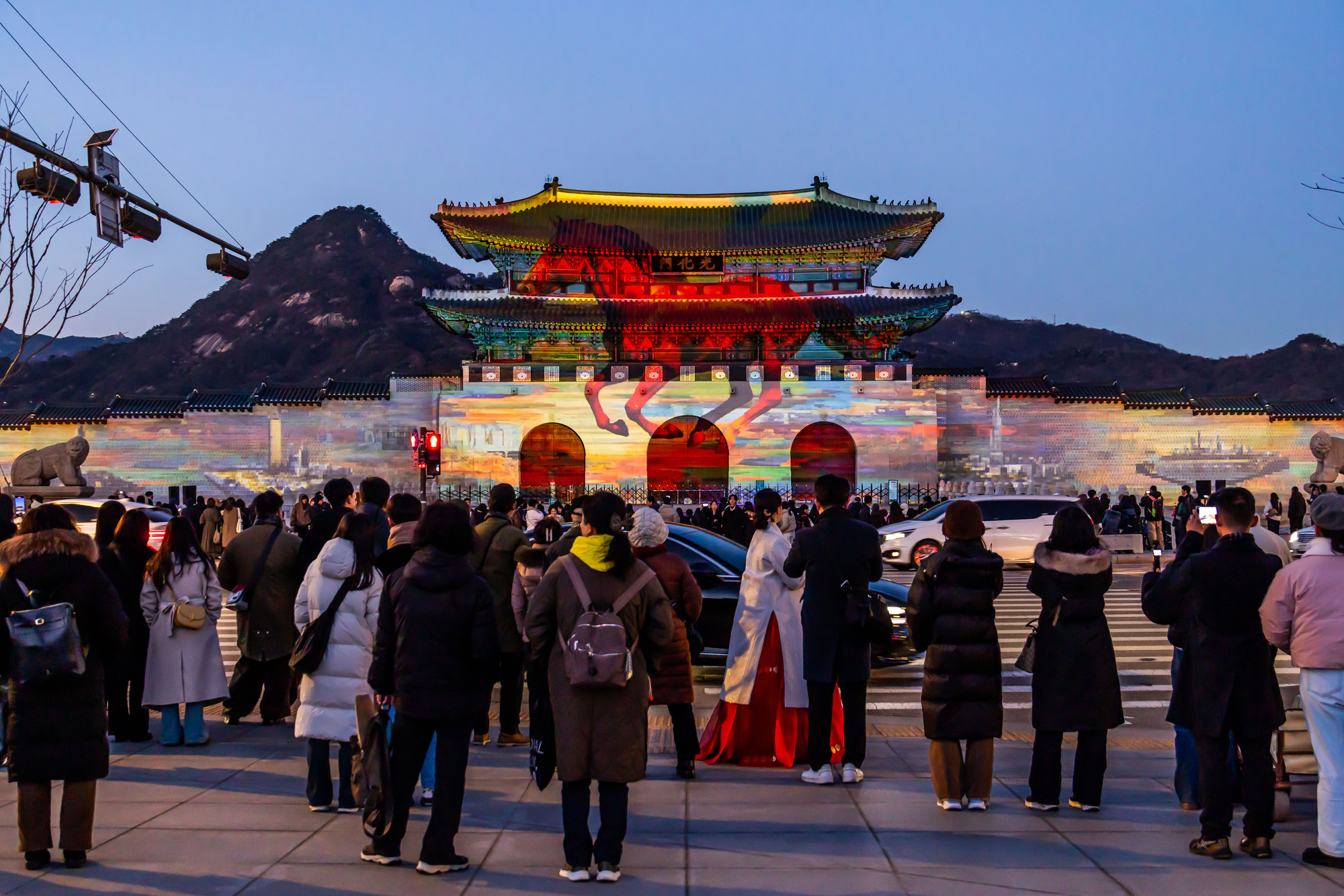 공연;전시;서울빛초롱축제;서울윈터페스타;미디어파사드;광화문외벽미디어파사드
