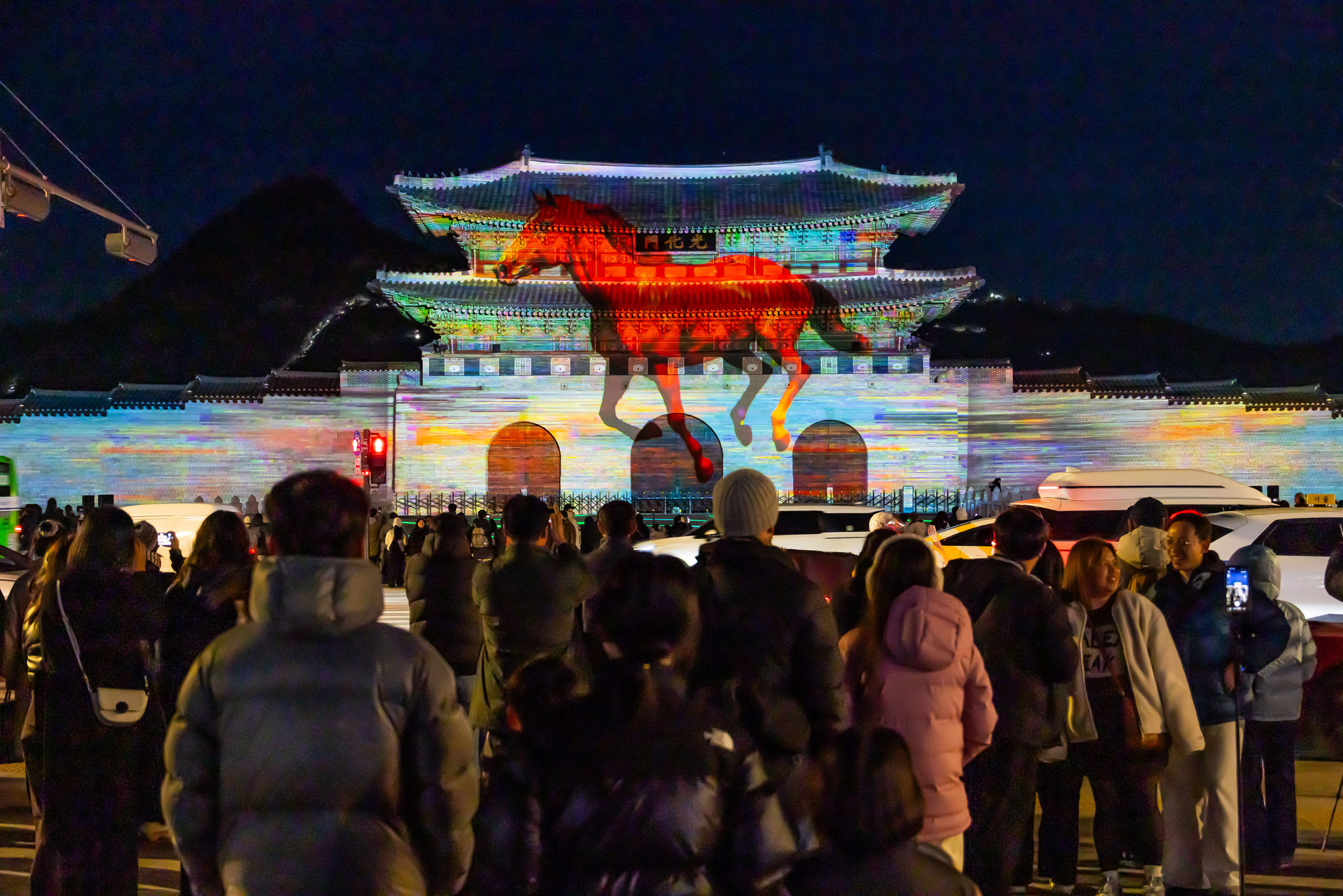 공연;전시;서울빛초롱축제;서울윈터페스타;미디어파사드;광화문외벽미디어파사드