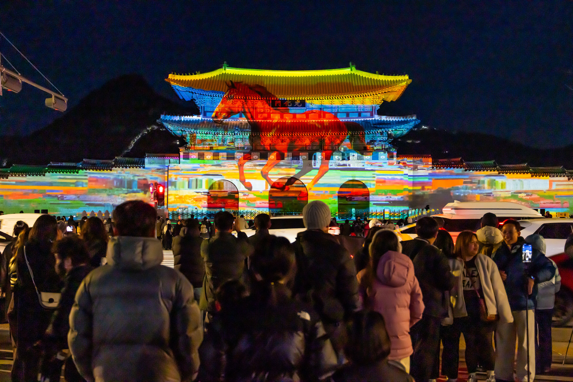 공연;전시;서울빛초롱축제;서울윈터페스타;미디어파사드;광화문외벽미디어파사드