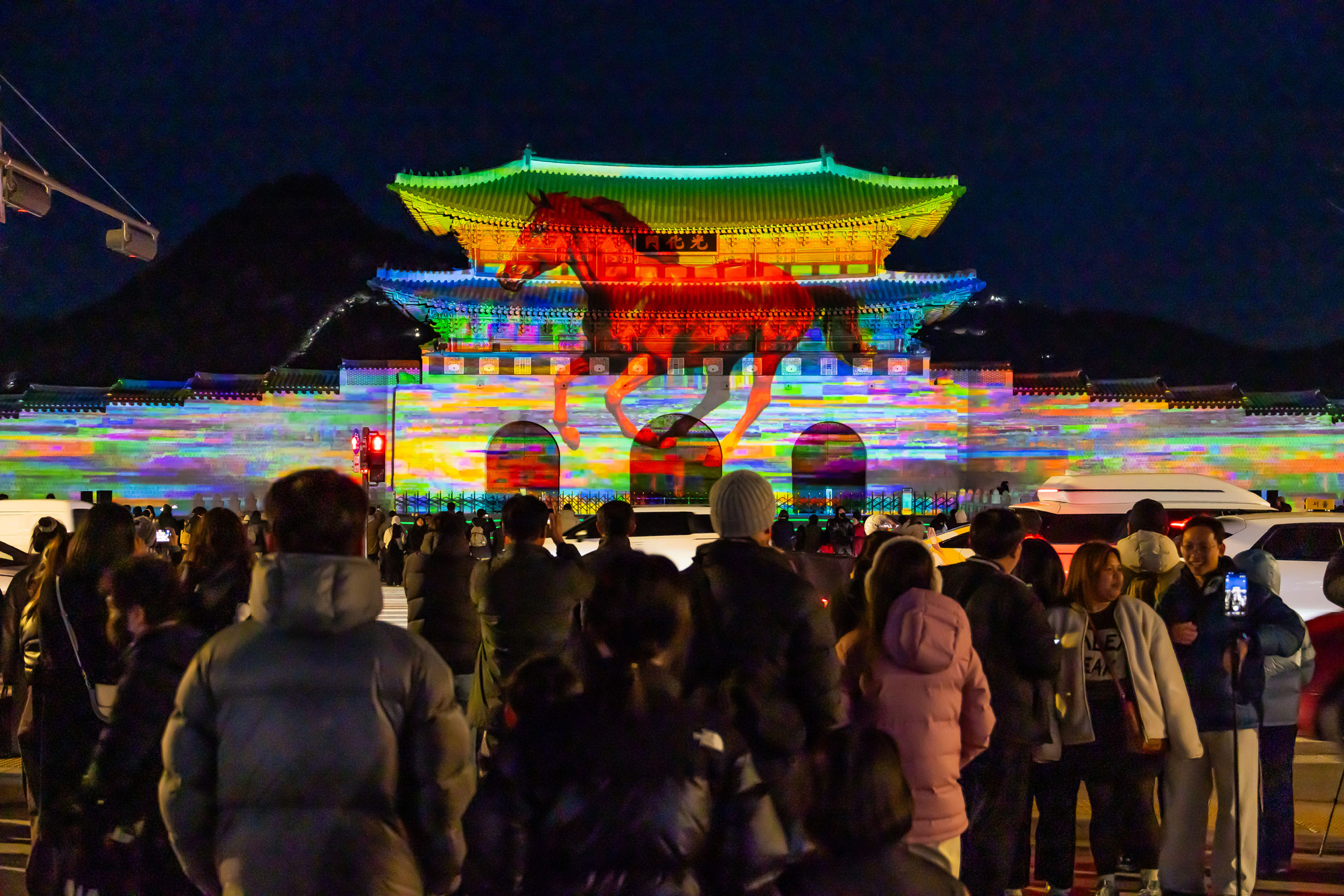 공연;전시;서울빛초롱축제;서울윈터페스타;미디어파사드;광화문외벽미디어파사드