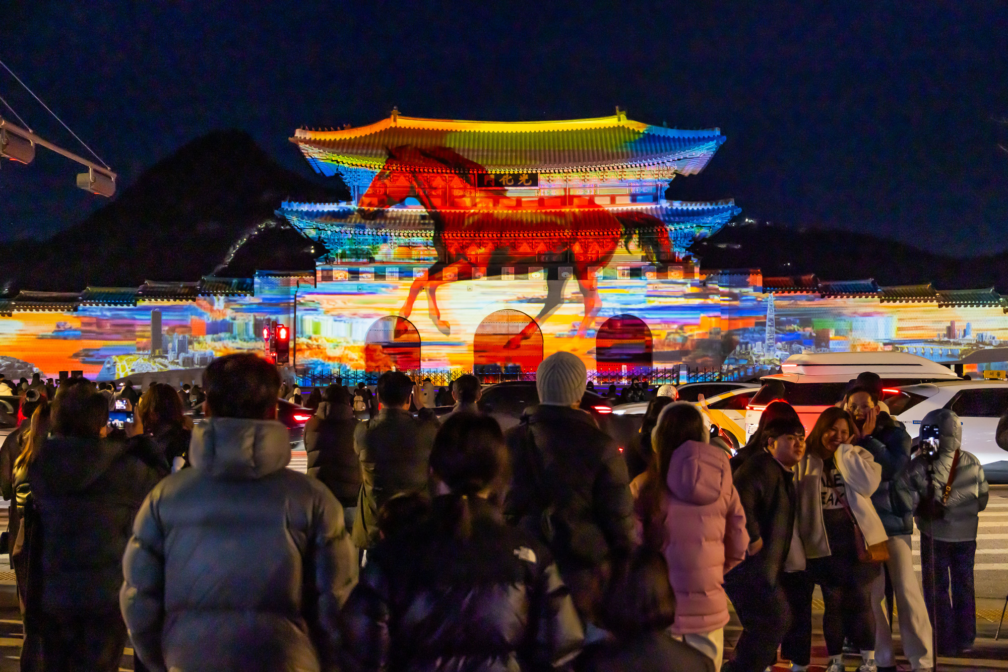 공연;전시;서울빛초롱축제;서울윈터페스타;미디어파사드;광화문외벽미디어파사드