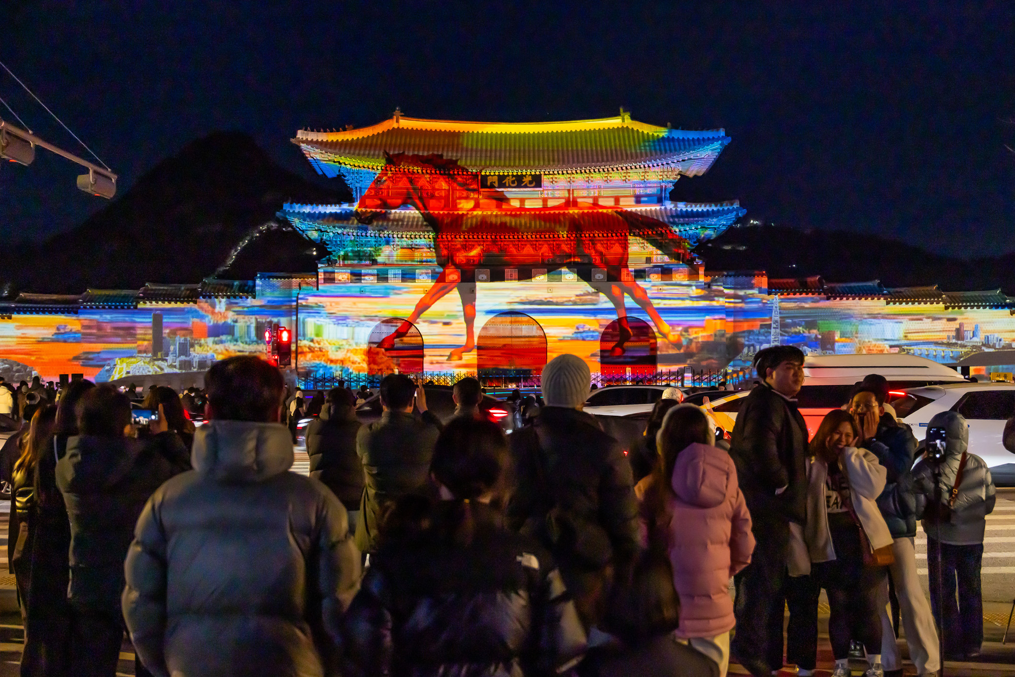 공연;전시;서울빛초롱축제;서울윈터페스타;미디어파사드;광화문외벽미디어파사드