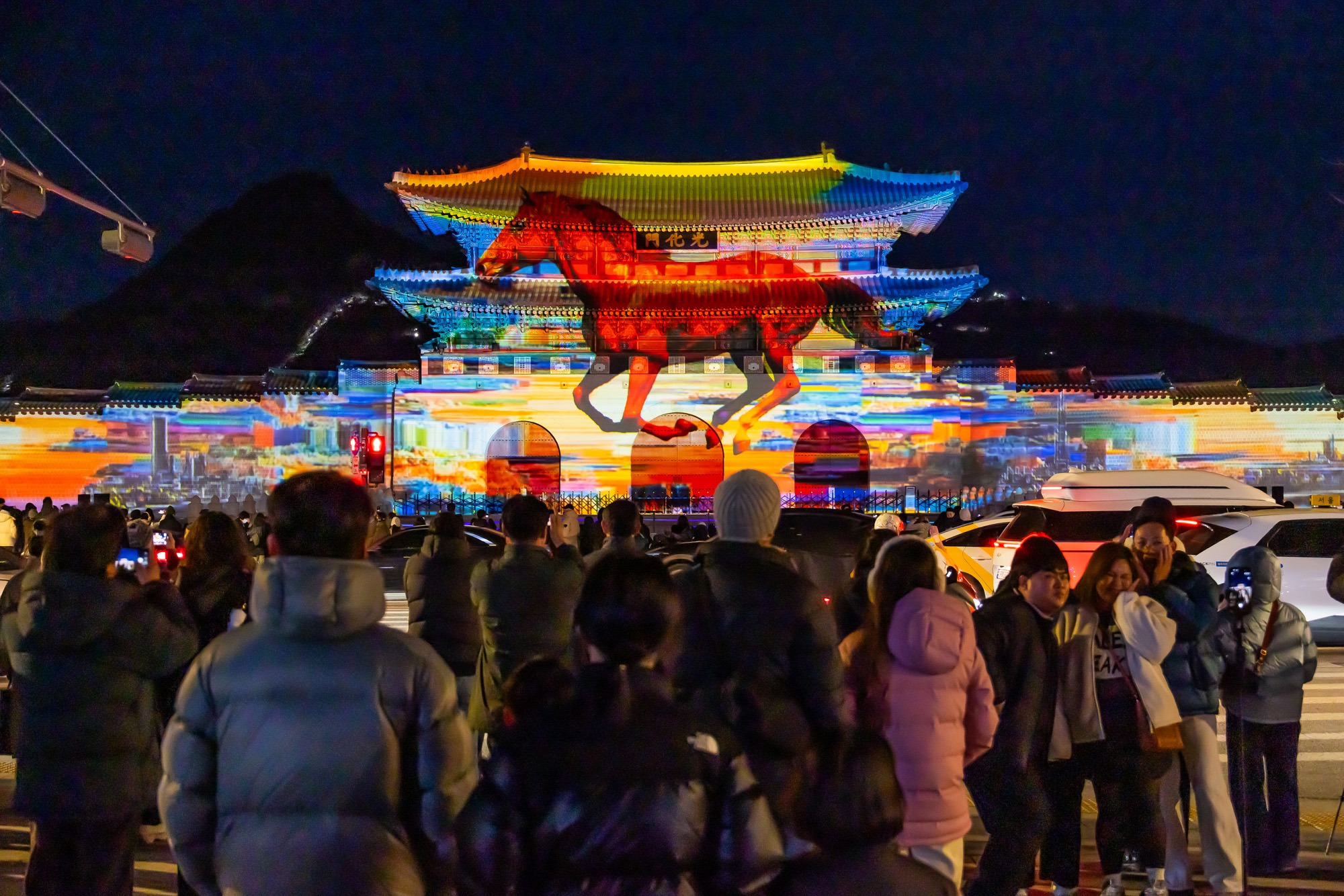 공연;전시;서울빛초롱축제;서울윈터페스타;미디어파사드;광화문외벽미디어파사드