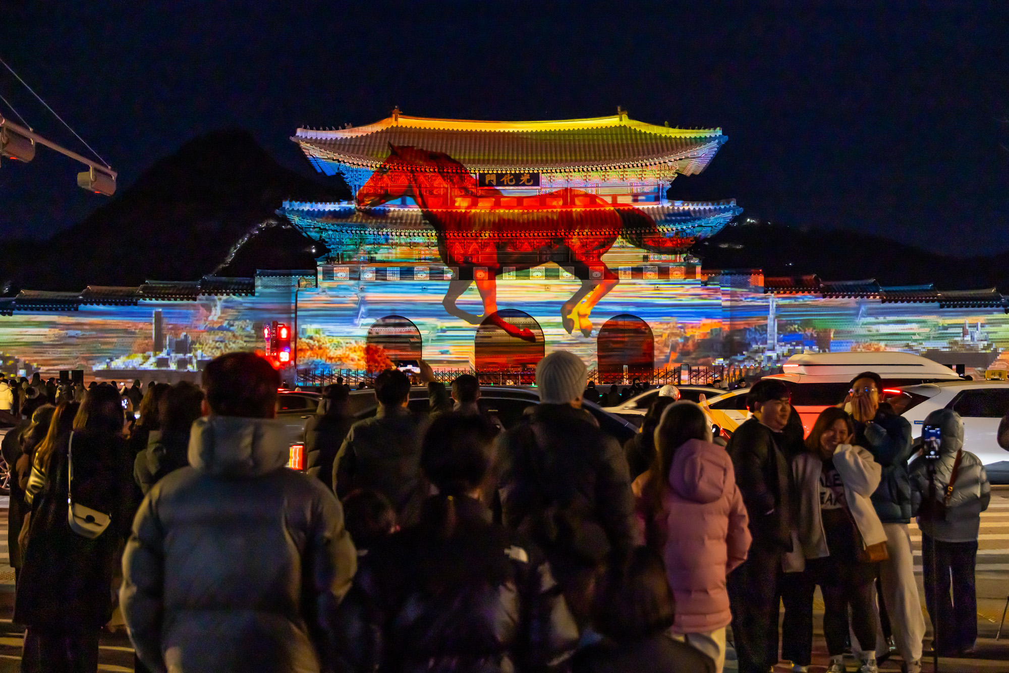 공연;전시;서울빛초롱축제;서울윈터페스타;미디어파사드;광화문외벽미디어파사드
