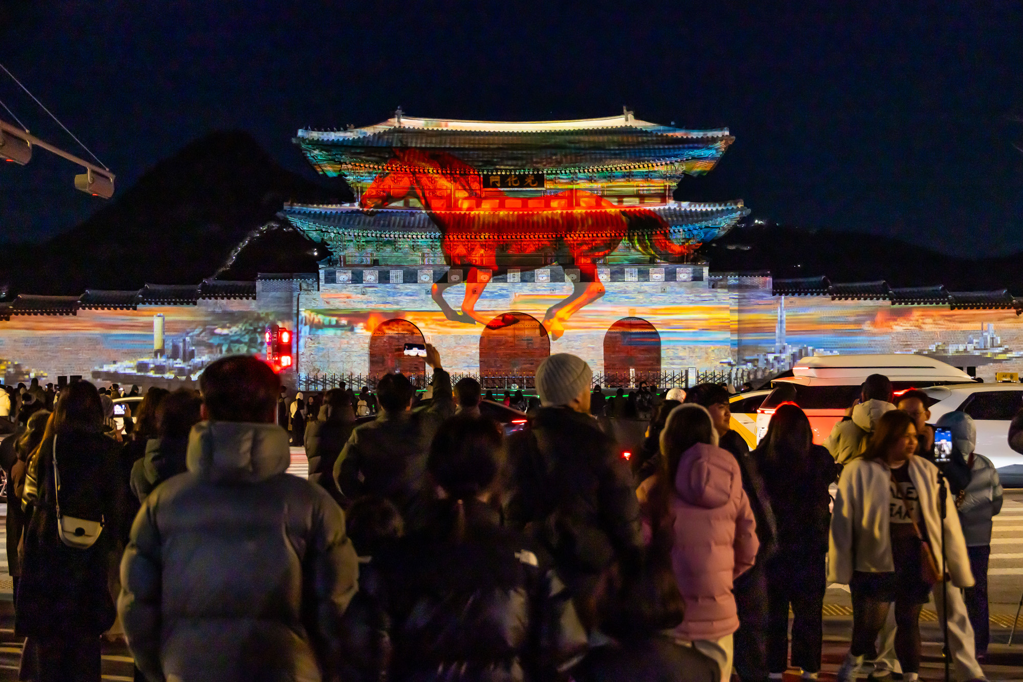 공연;전시;서울빛초롱축제;서울윈터페스타;미디어파사드;광화문외벽미디어파사드