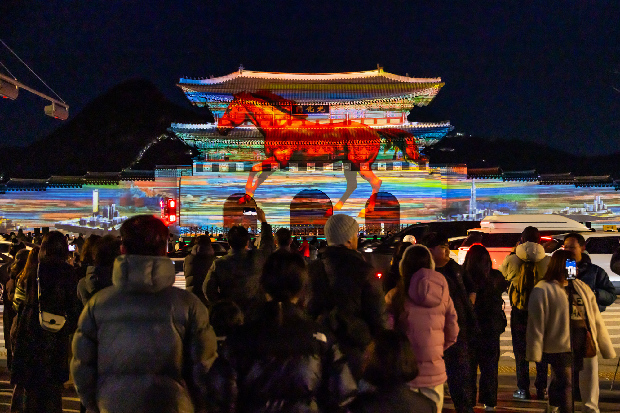 공연;전시;서울빛초롱축제;서울윈터페스타;미디어파사드;광화문외벽미디어파사드