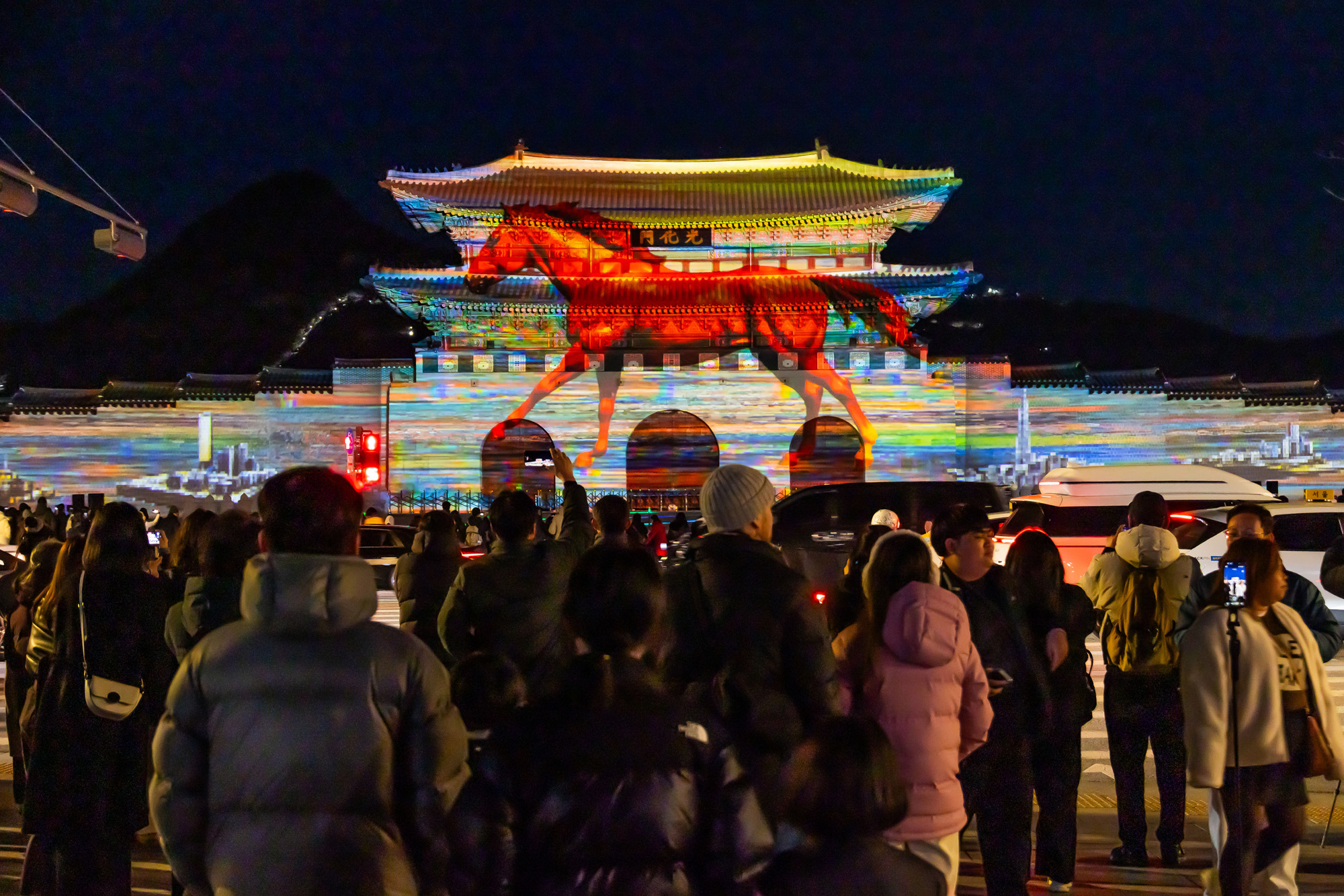 공연;전시;서울빛초롱축제;서울윈터페스타;미디어파사드;광화문외벽미디어파사드