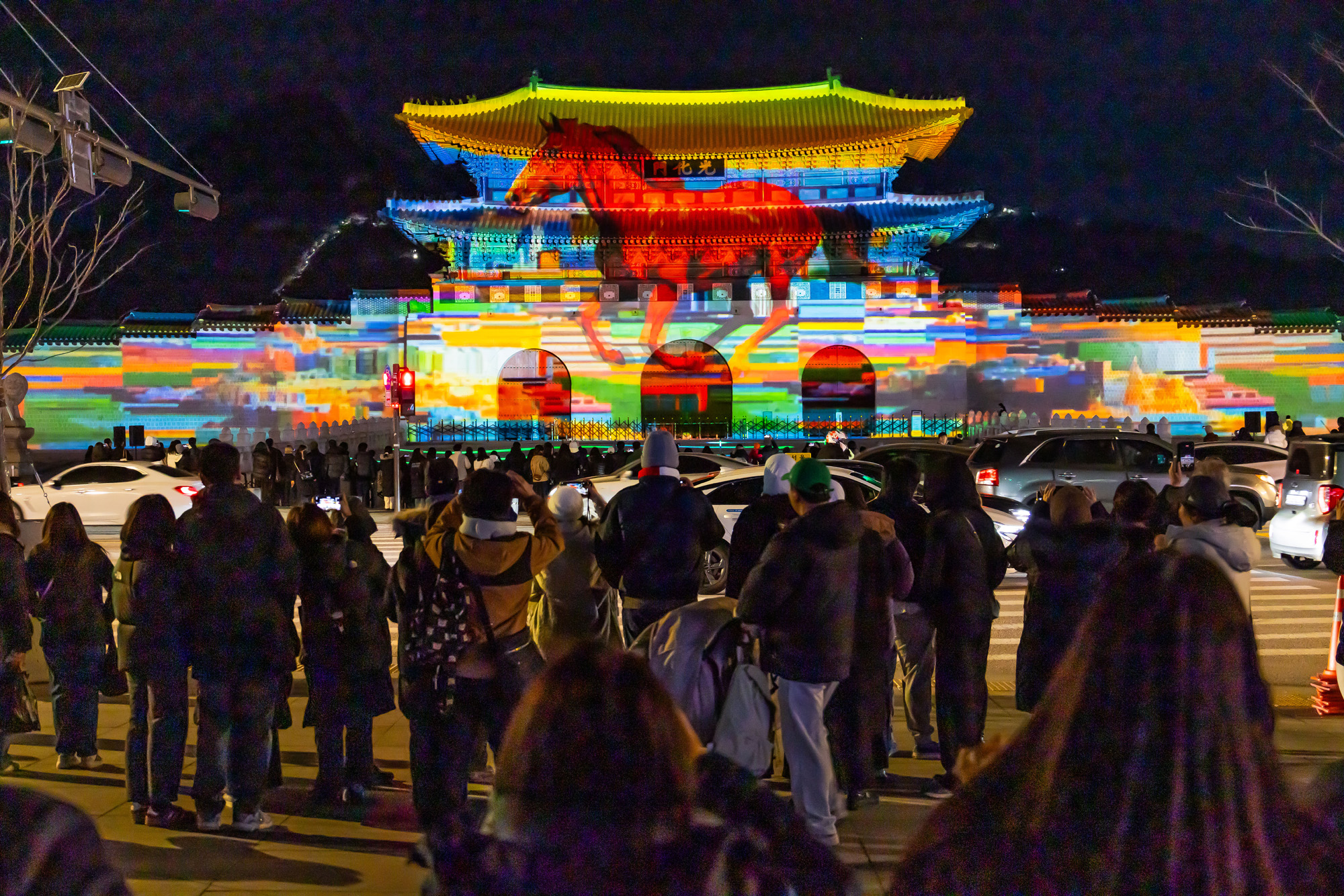 공연;전시;서울빛초롱축제;서울윈터페스타;미디어파사드;광화문외벽미디어파사드