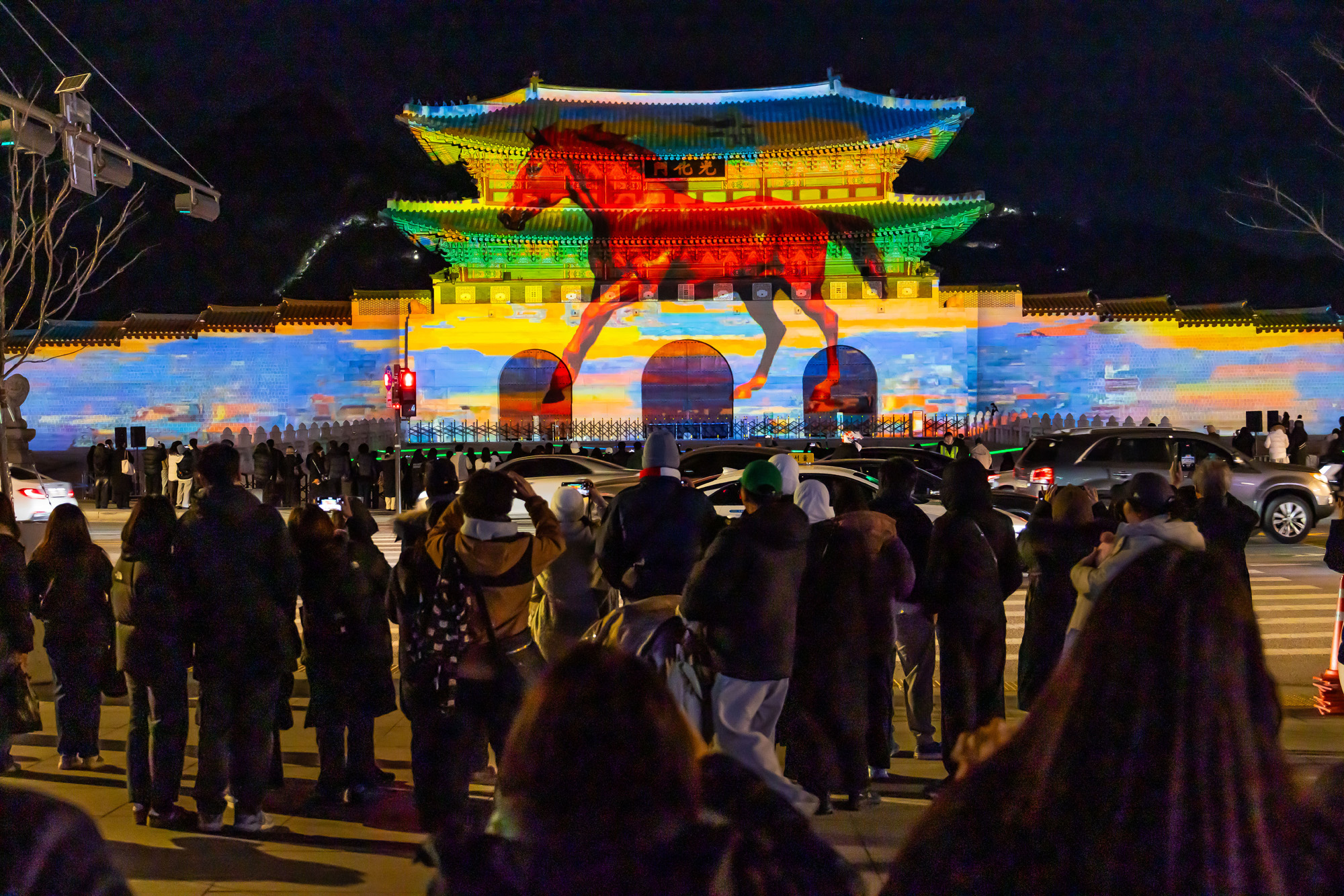 공연;전시;서울빛초롱축제;서울윈터페스타;미디어파사드;광화문외벽미디어파사드