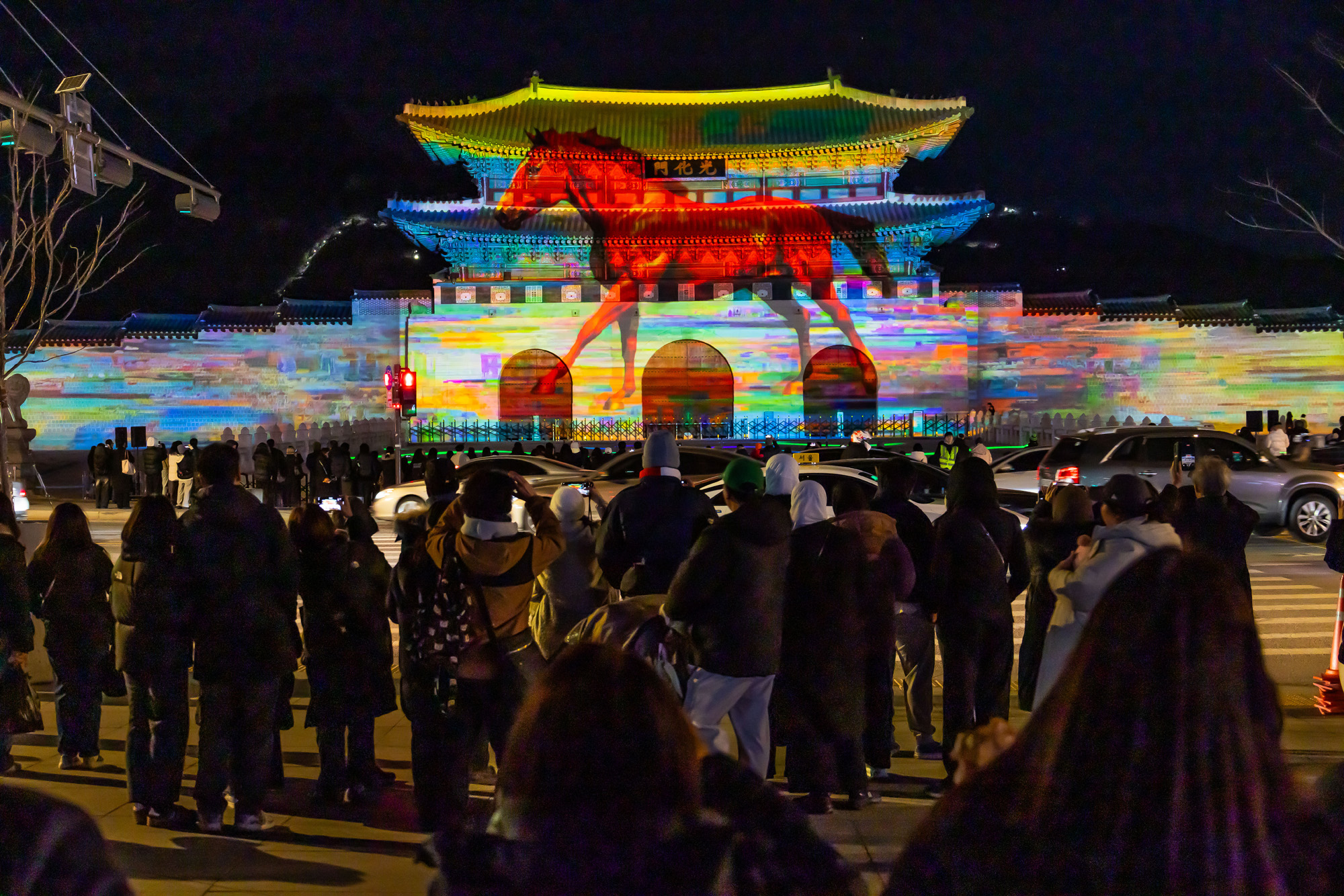 공연;전시;서울빛초롱축제;서울윈터페스타;미디어파사드;광화문외벽미디어파사드