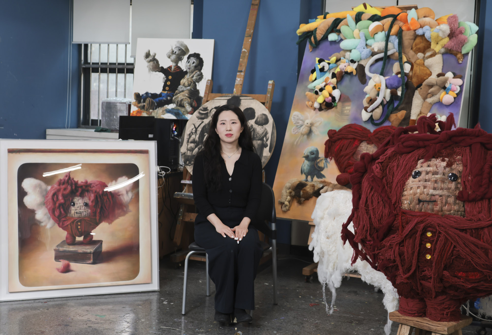 홍단비;홍단비작가;한국미술응원프로젝트;그림;아티스트