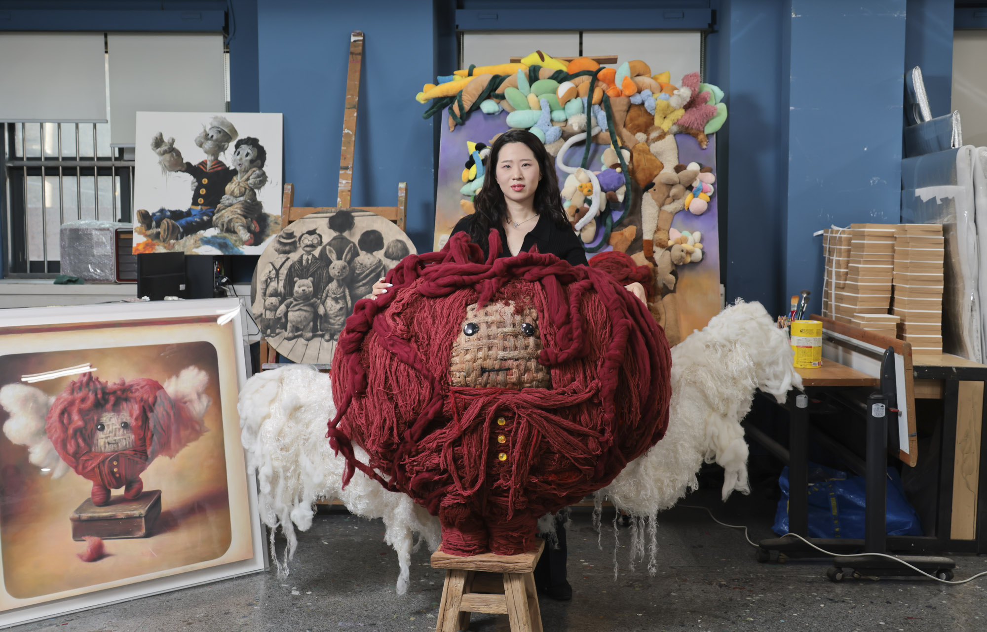 홍단비;홍단비작가;한국미술응원프로젝트;그림;아티스트