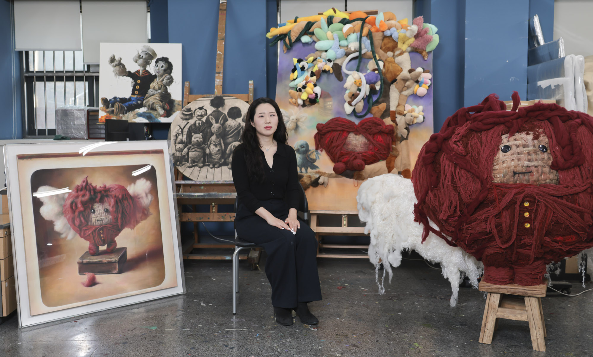 홍단비;홍단비작가;한국미술응원프로젝트;그림;아티스트