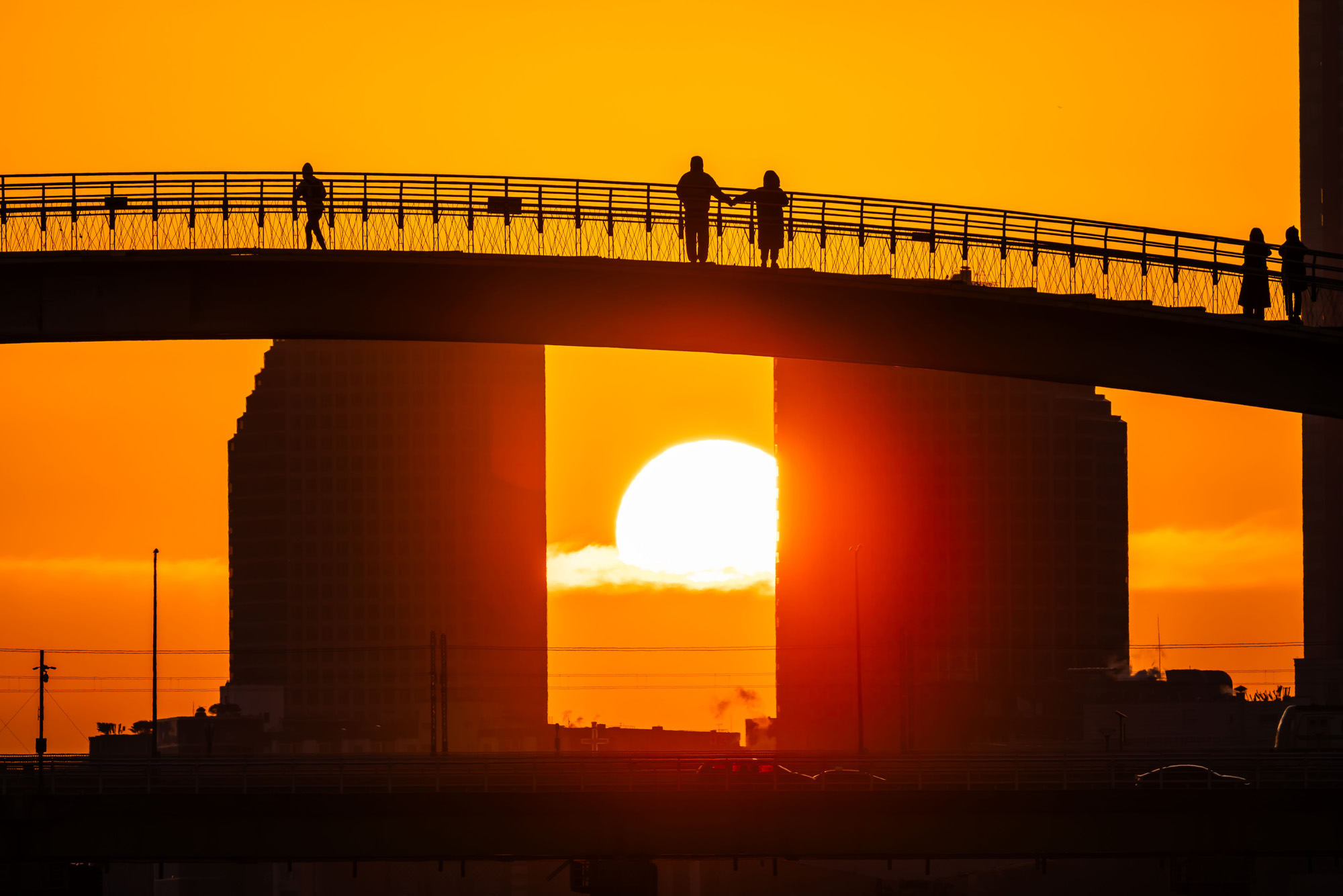 사회;세태;일출;신년일출;크리스마스일출;선유도공원일출;선유교일출