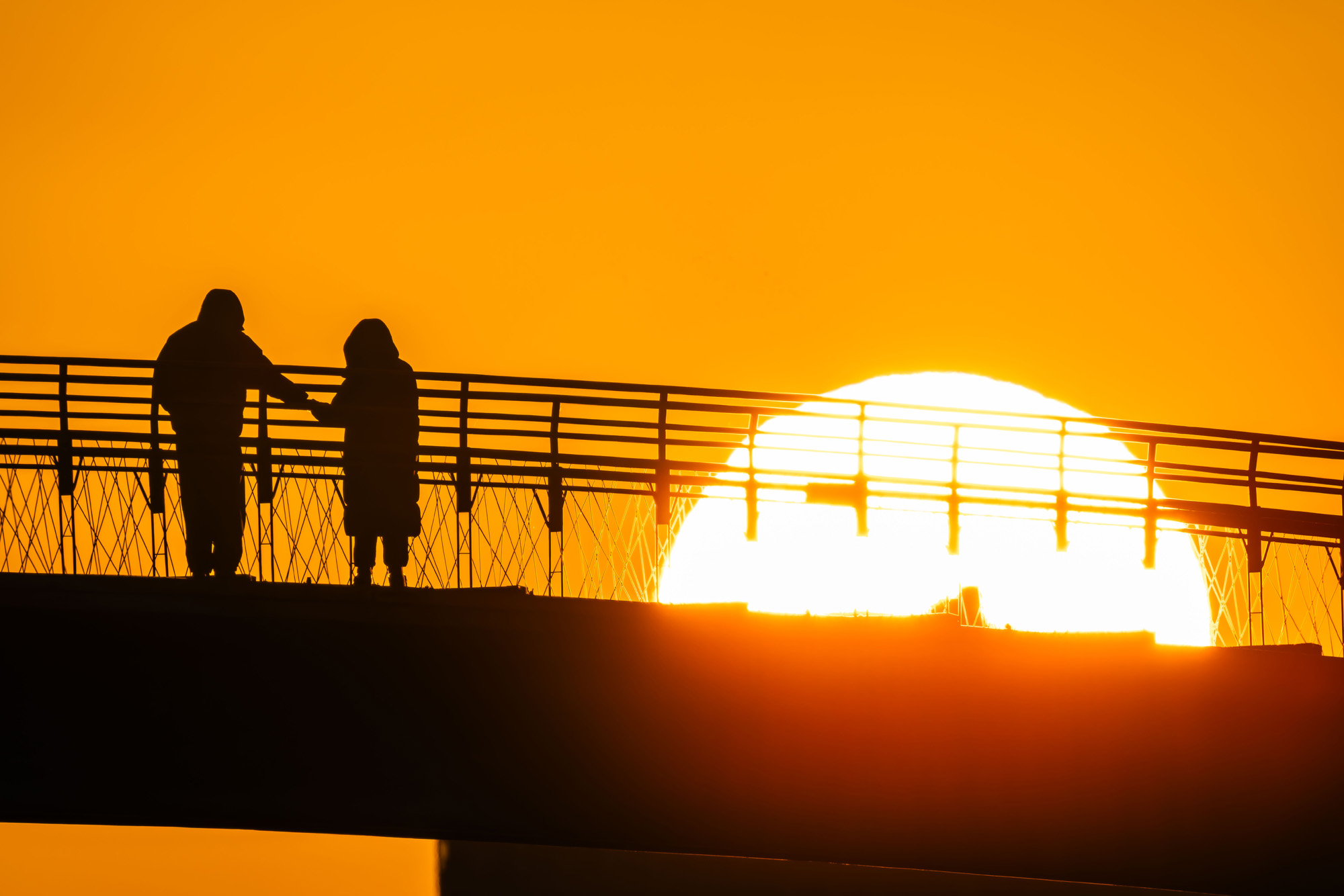 사회;세태;일출;신년일출;크리스마스일출;선유도공원일출;선유교일출