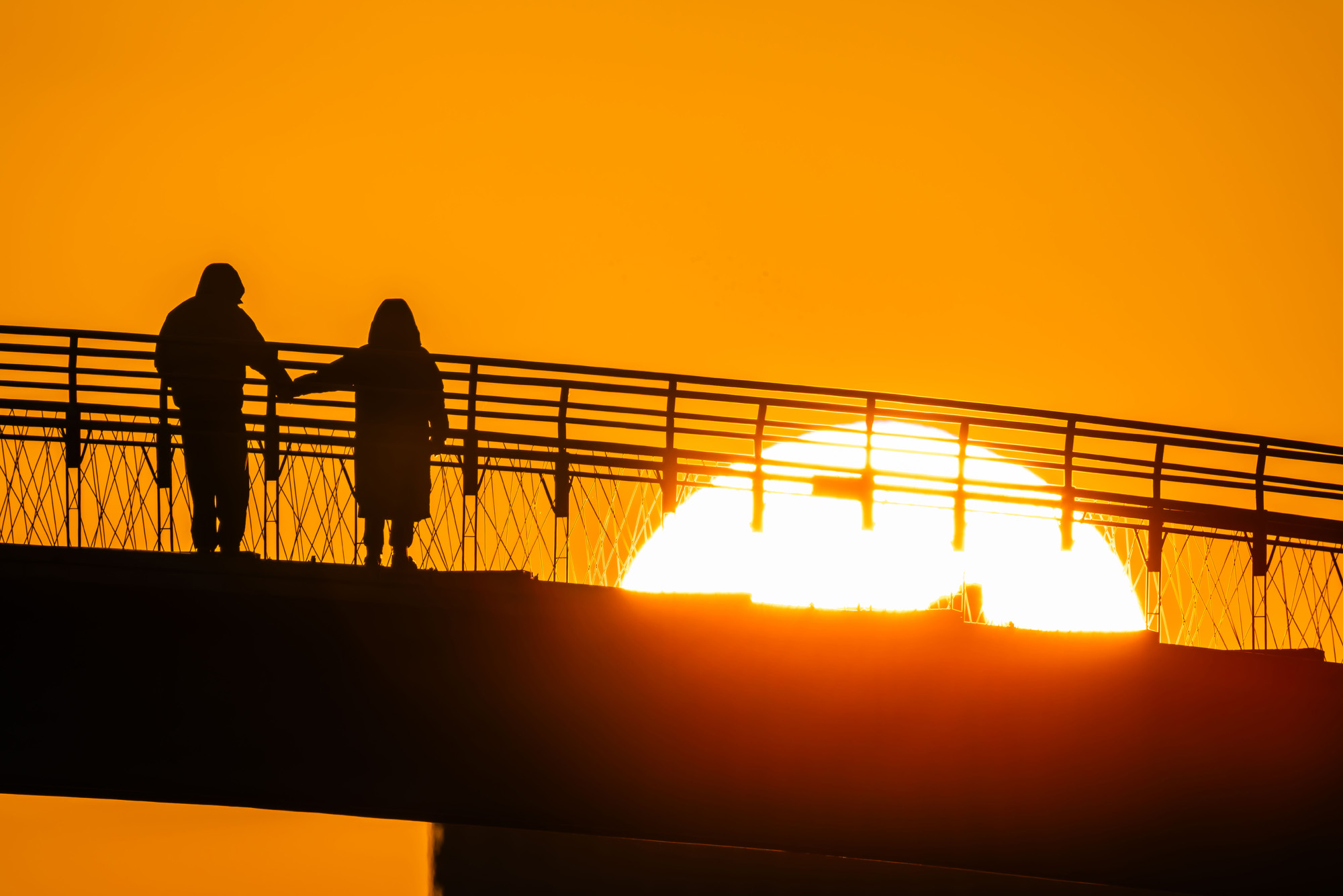사회;세태;일출;신년일출;크리스마스일출;선유도공원일출;선유교일출