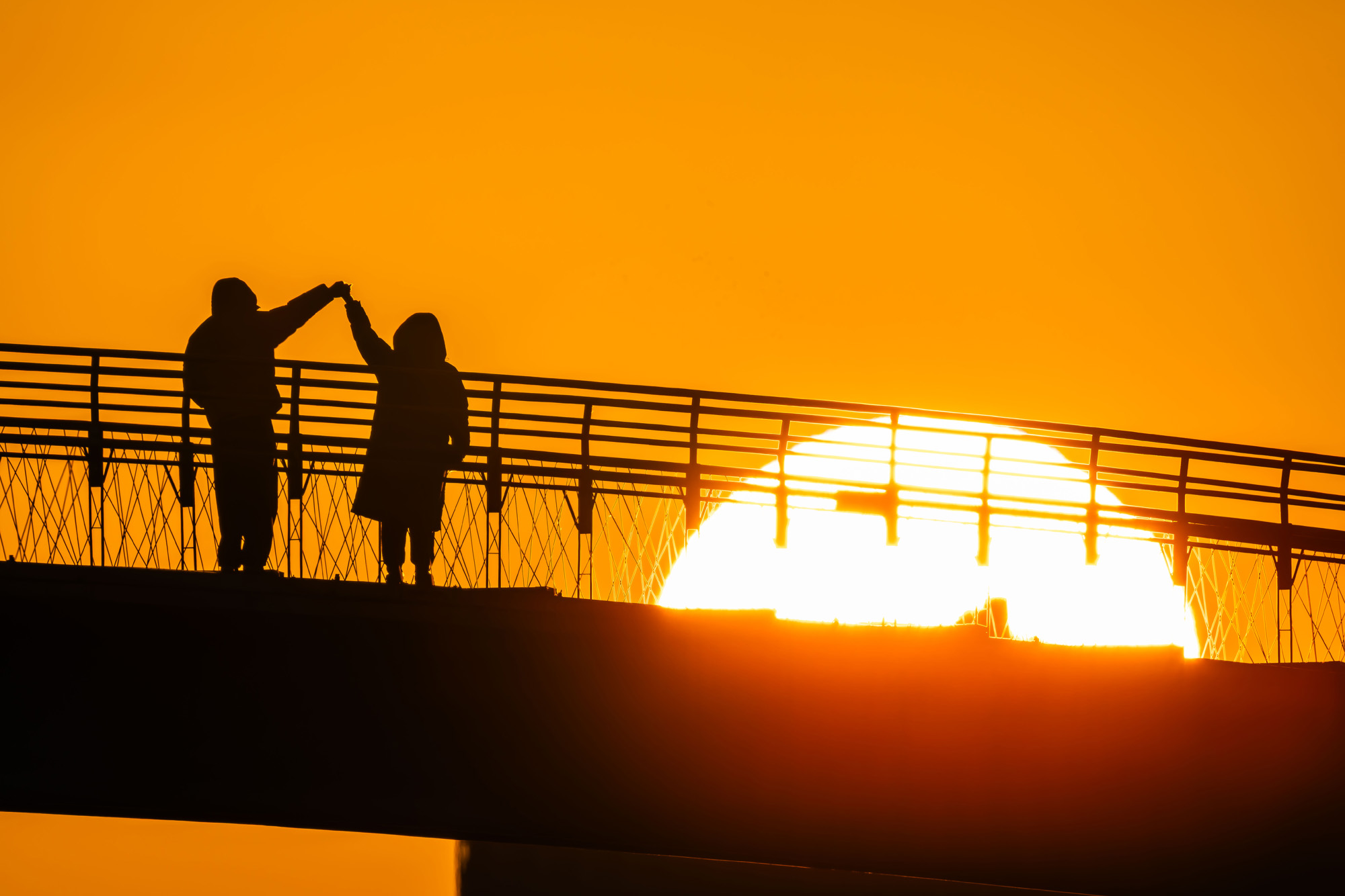 사회;세태;일출;신년일출;크리스마스일출;선유도공원일출;선유교일출