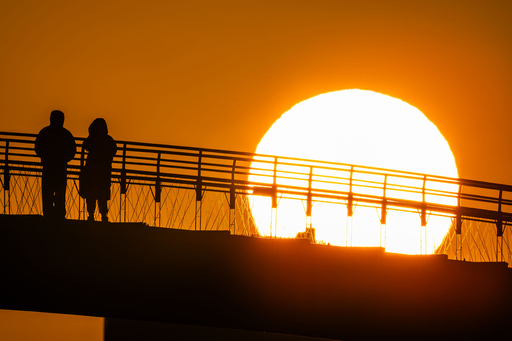 사회;세태;일출;신년일출;크리스마스일출;선유도공원일출;선유교일출