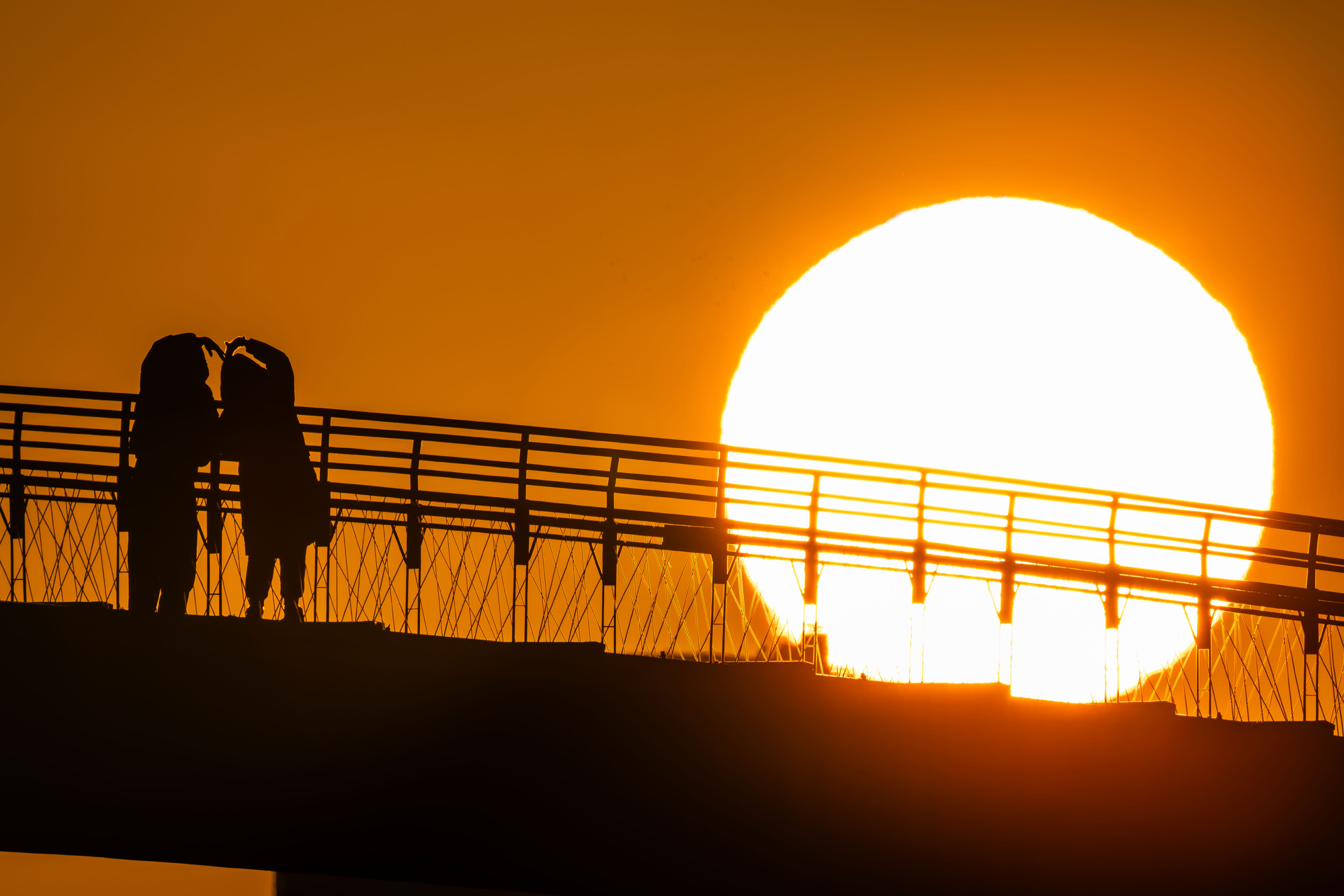 사회;세태;일출;신년일출;크리스마스일출;선유도공원일출;선유교일출