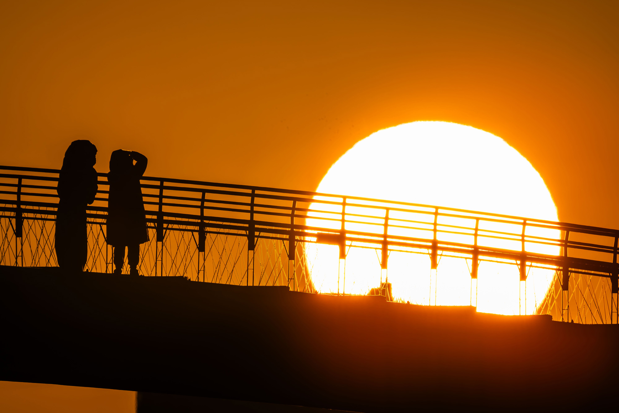 사회;세태;일출;신년일출;크리스마스일출;선유도공원일출;선유교일출