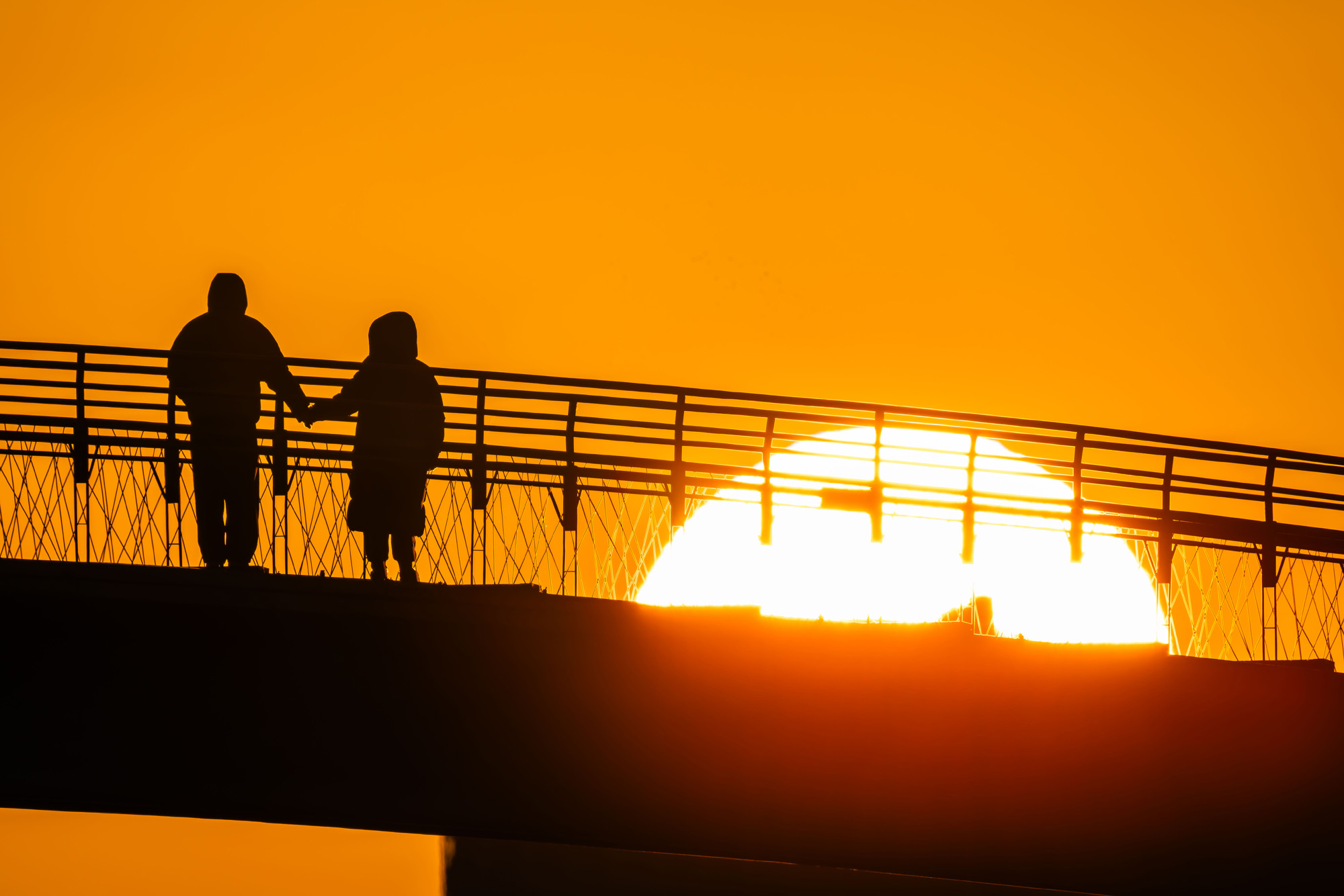 사회;세태;일출;신년일출;크리스마스일출;선유도공원일출;선유교일출
