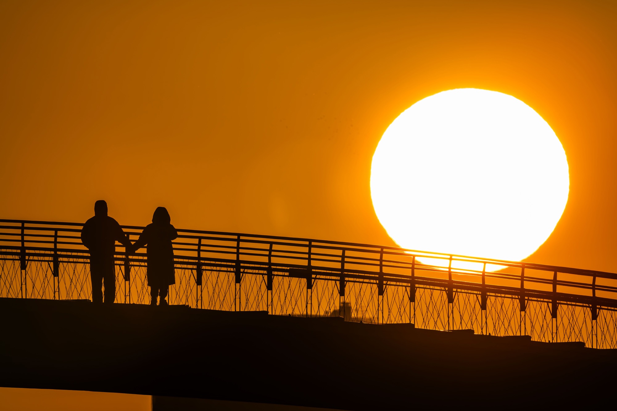사회;세태;일출;신년일출;크리스마스일출;선유도공원일출;선유교일출