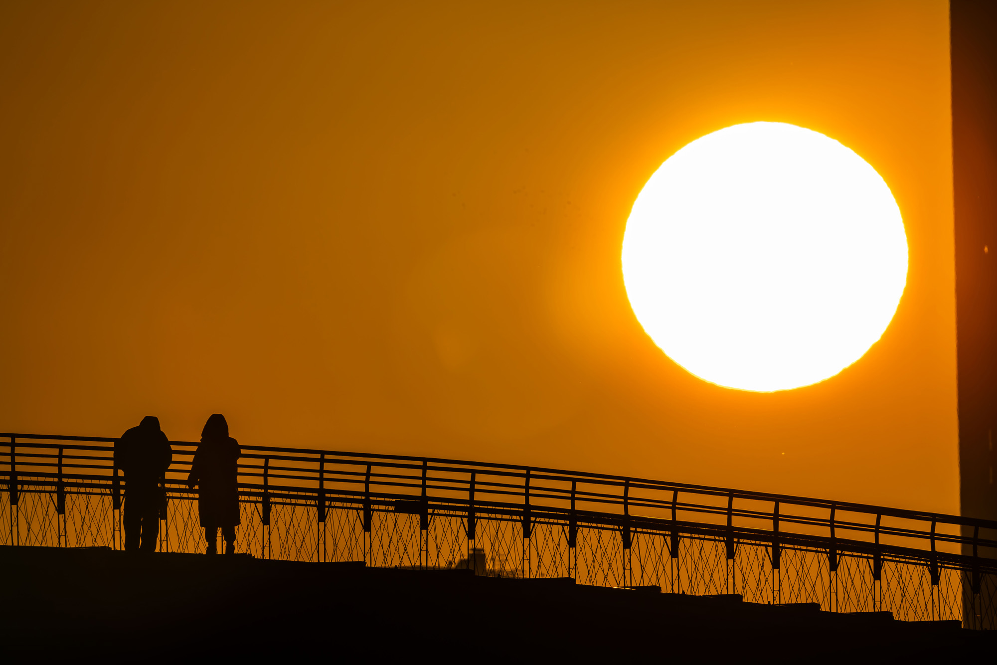 사회;세태;일출;신년일출;크리스마스일출;선유도공원일출;선유교일출