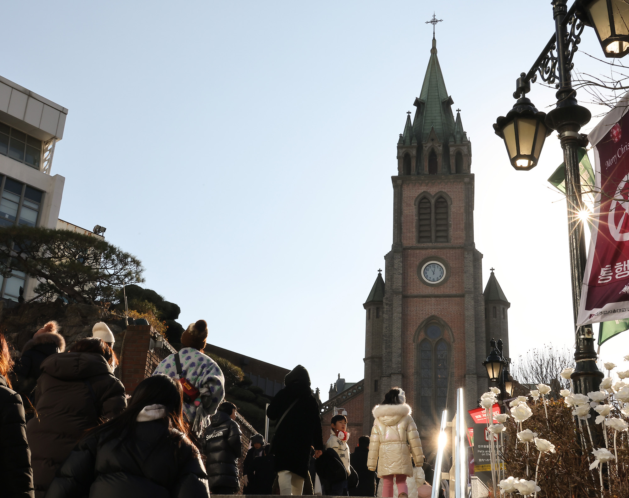 명동성당;성탄절;미사;예수;구유;크리스마스