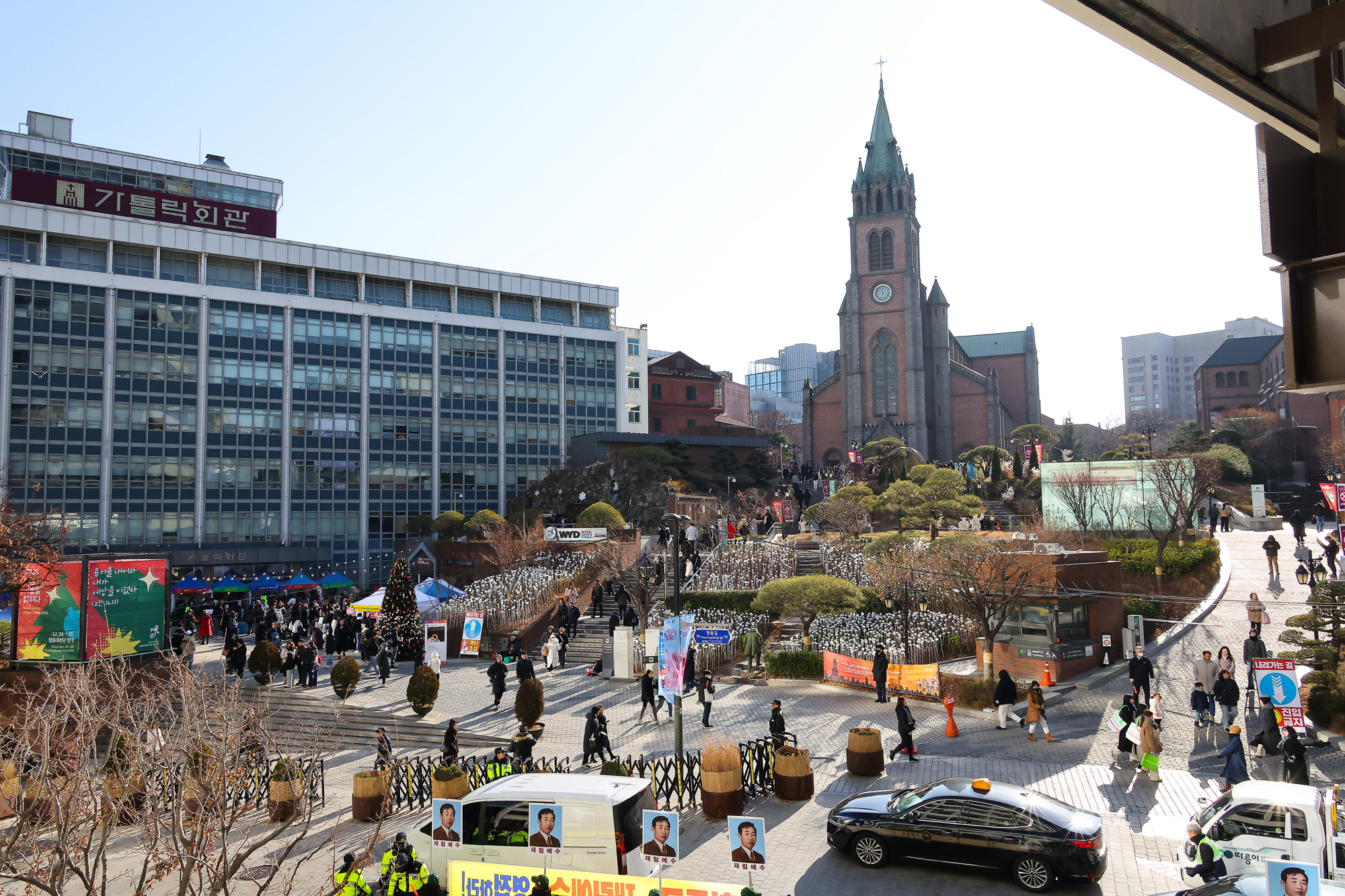 명동성당;성탄절;미사;예수;구유;크리스마스