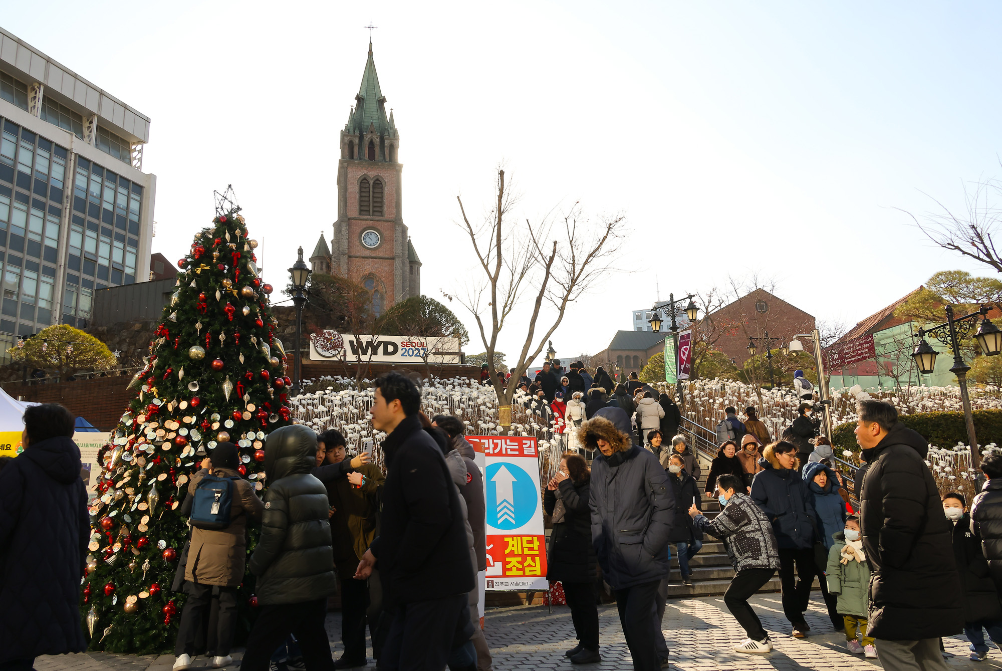 명동성당;성탄절;미사;예수;구유;크리스마스