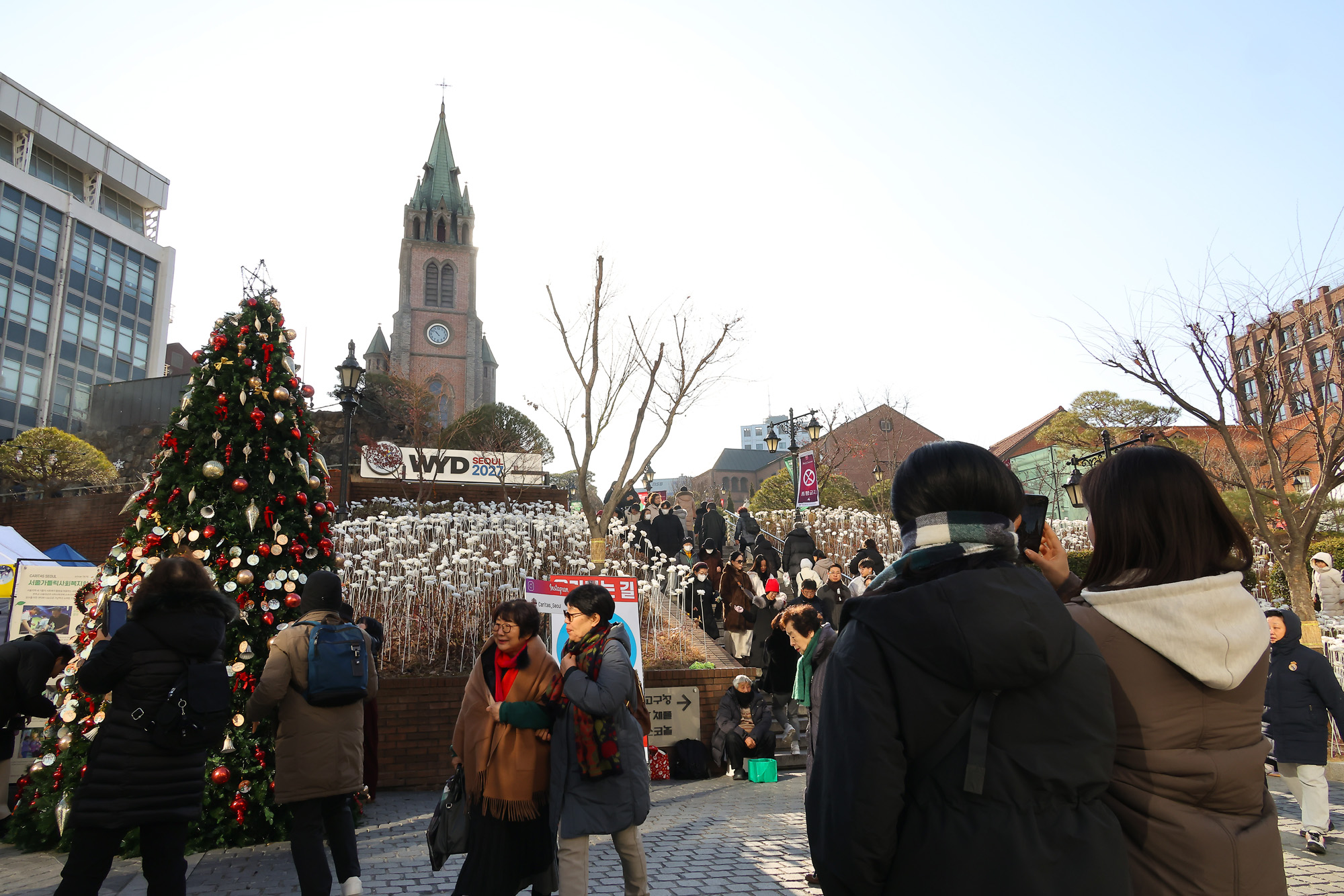 명동성당;성탄절;미사;예수;구유;크리스마스