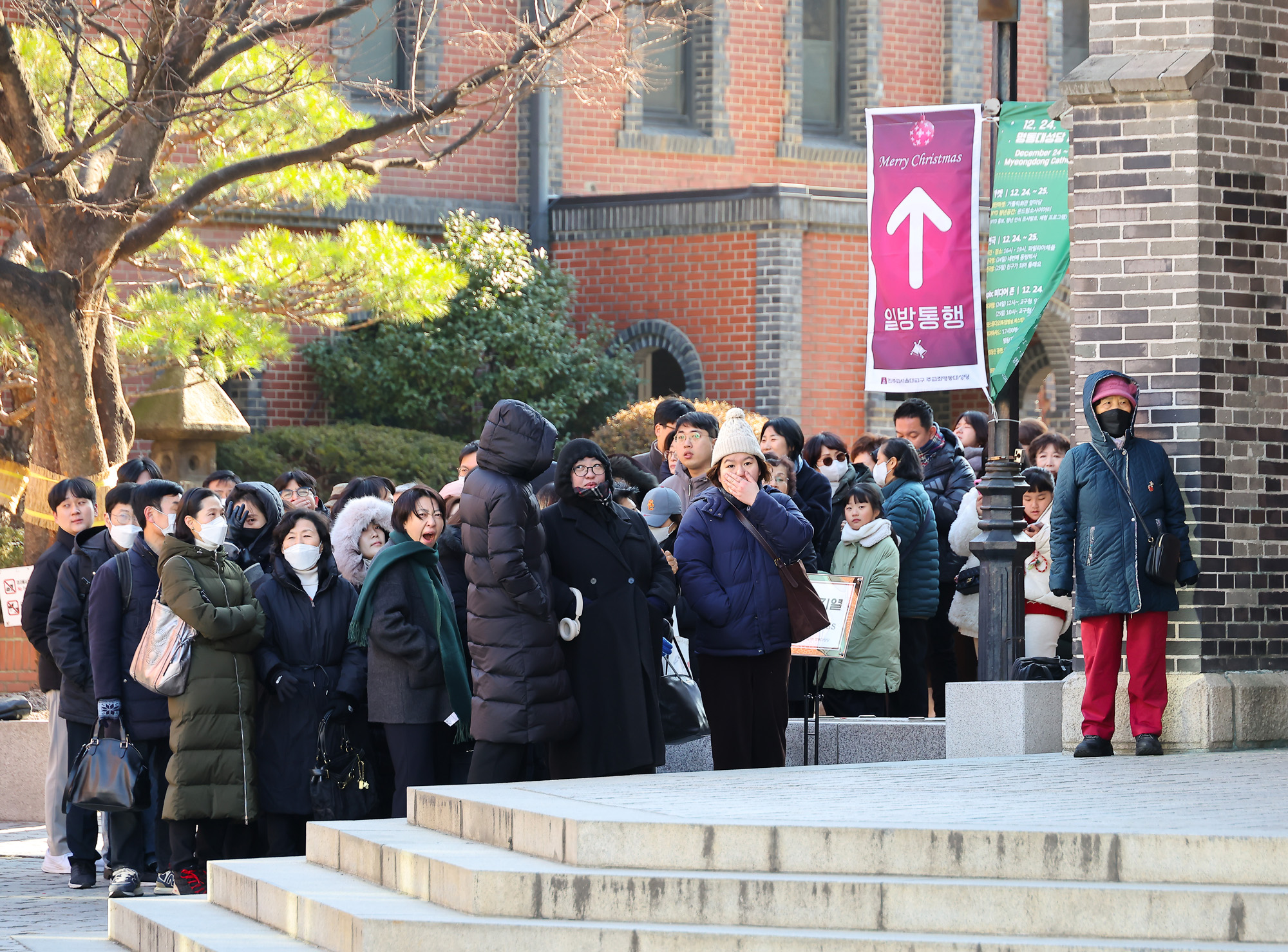 명동성당;성탄절;미사;예수;구유;크리스마스