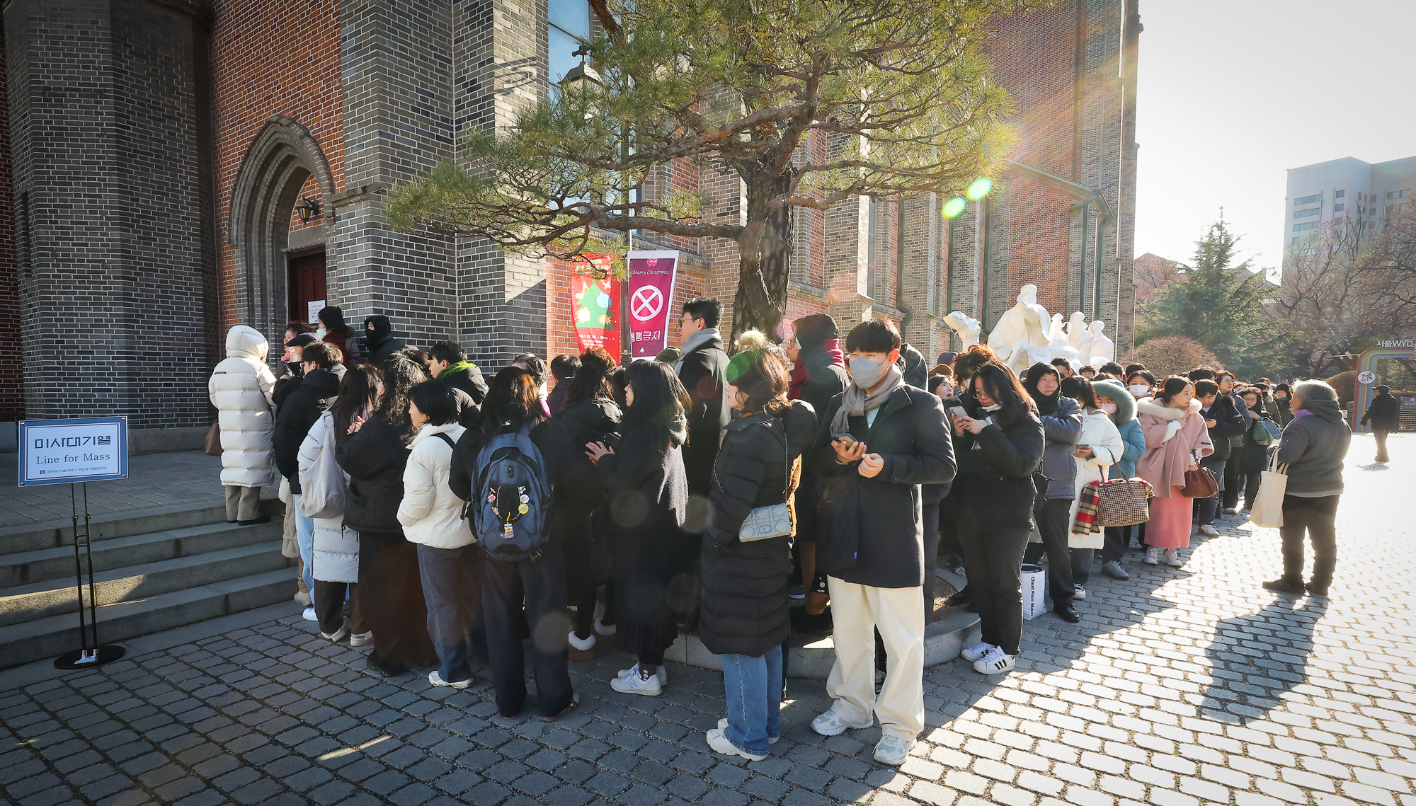 명동성당;성탄절;미사;예수;구유;크리스마스