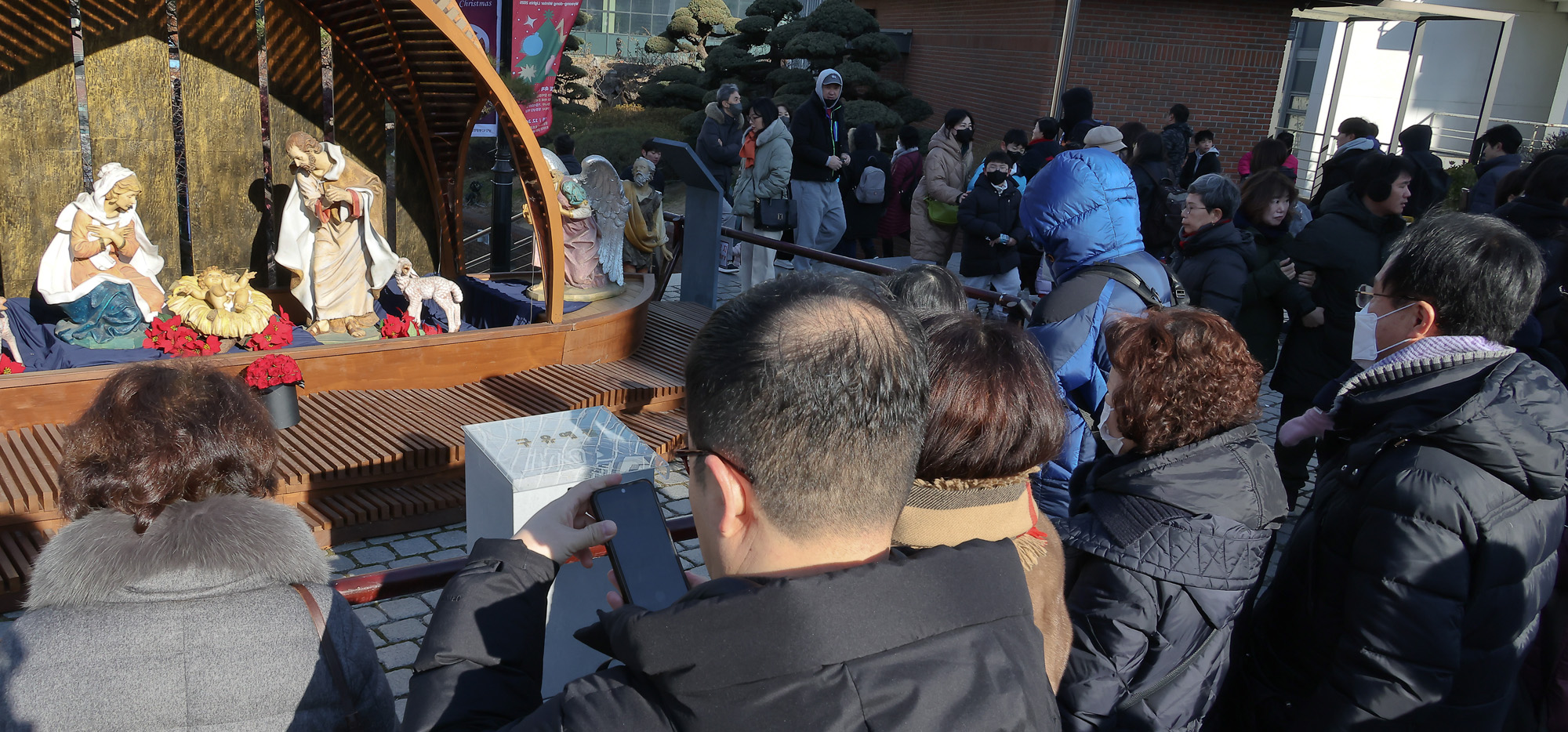 명동성당;성탄절;미사;예수;구유;크리스마스