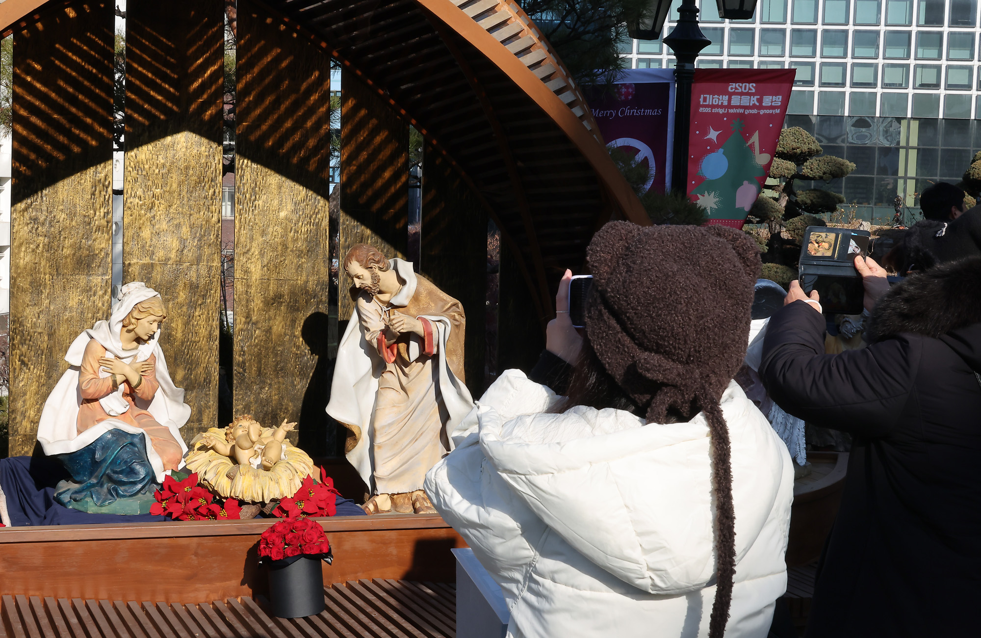 명동성당;성탄절;미사;예수;구유;크리스마스
