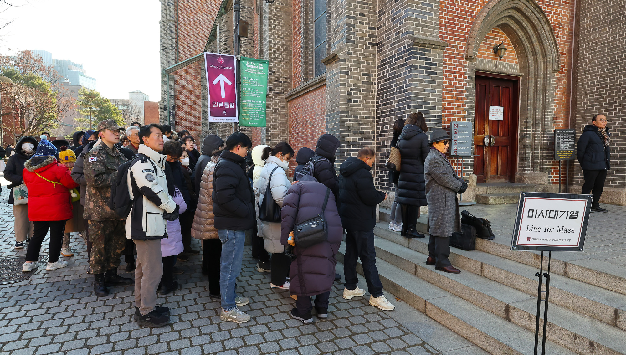 명동성당;성탄절;미사;예수;구유;크리스마스