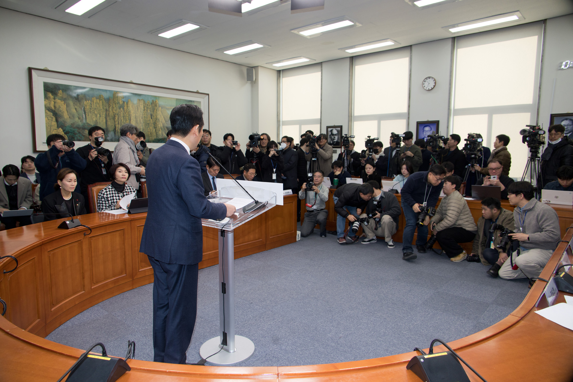 정치;정당;더불어민주당;정청래;기자회견