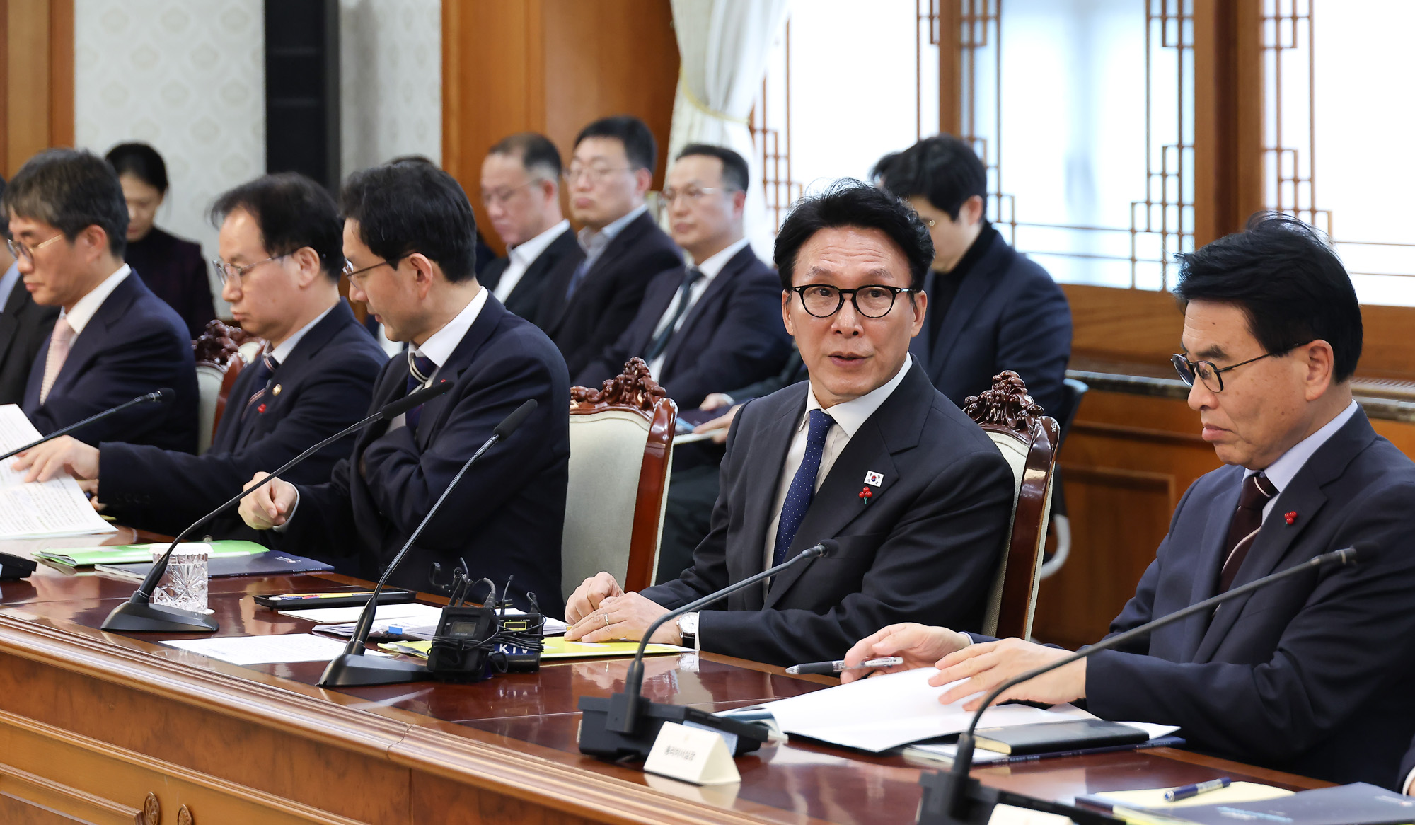 국무총리;업무보고;김민석