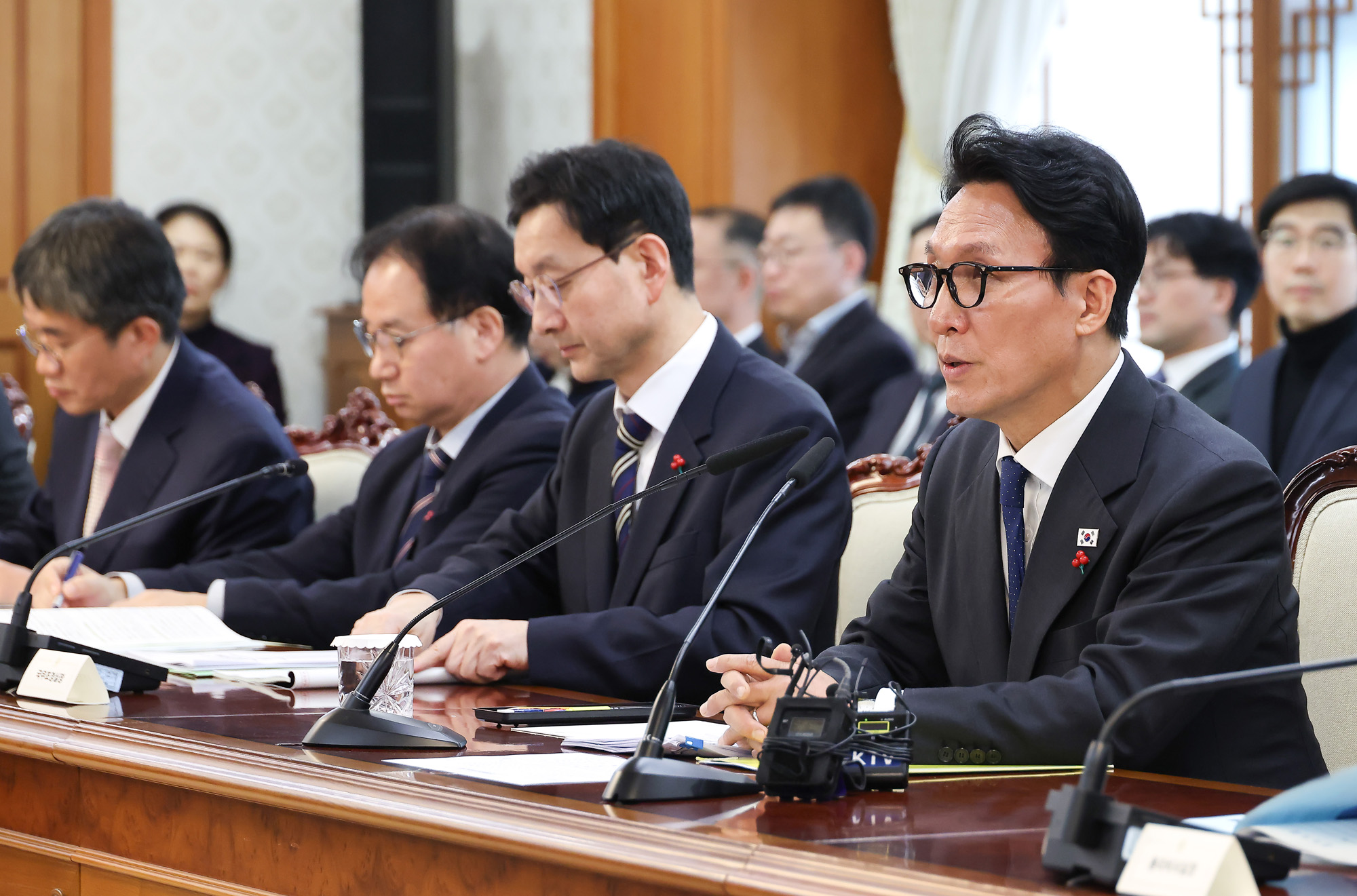 국무총리;업무보고;김민석
