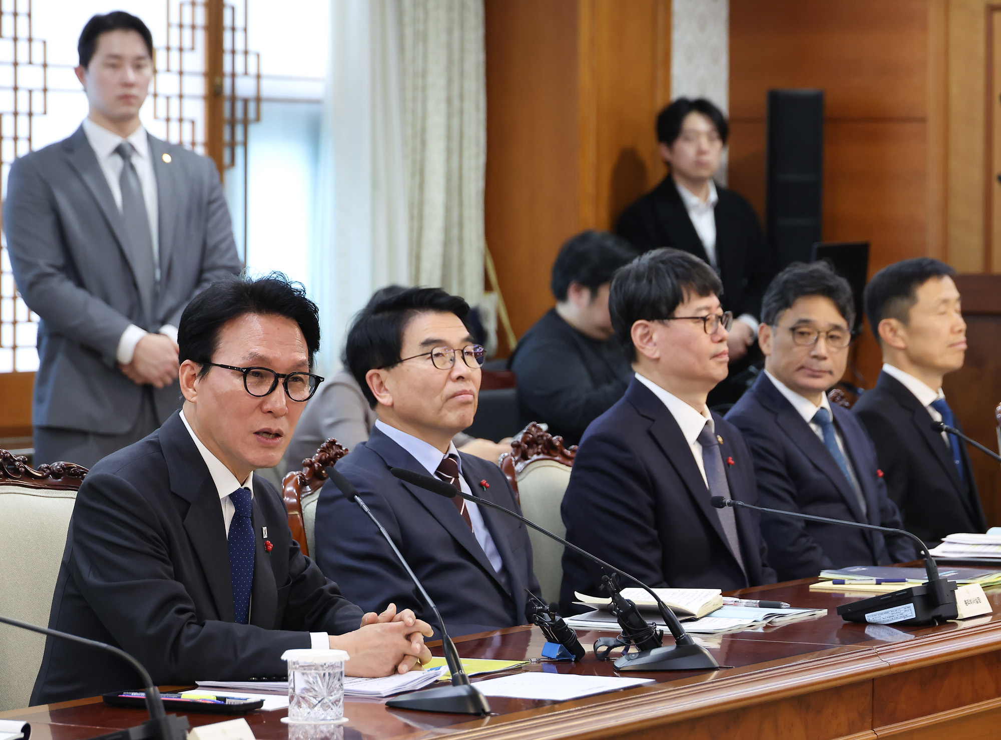 국무총리;업무보고;김민석