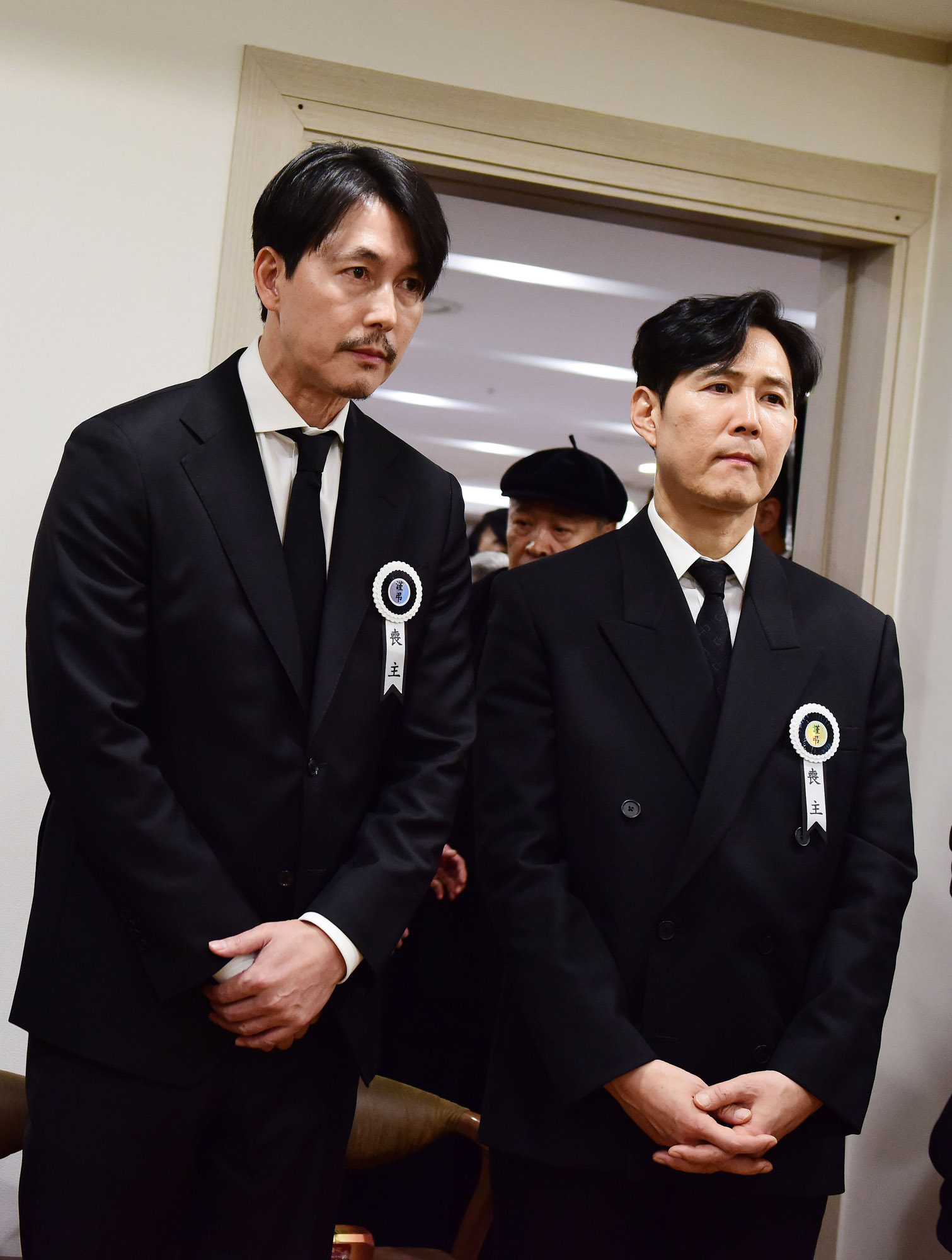 안성기;안성기빈소;안성기사망;안성기장례식장;안성기훈장;정우성;이정재